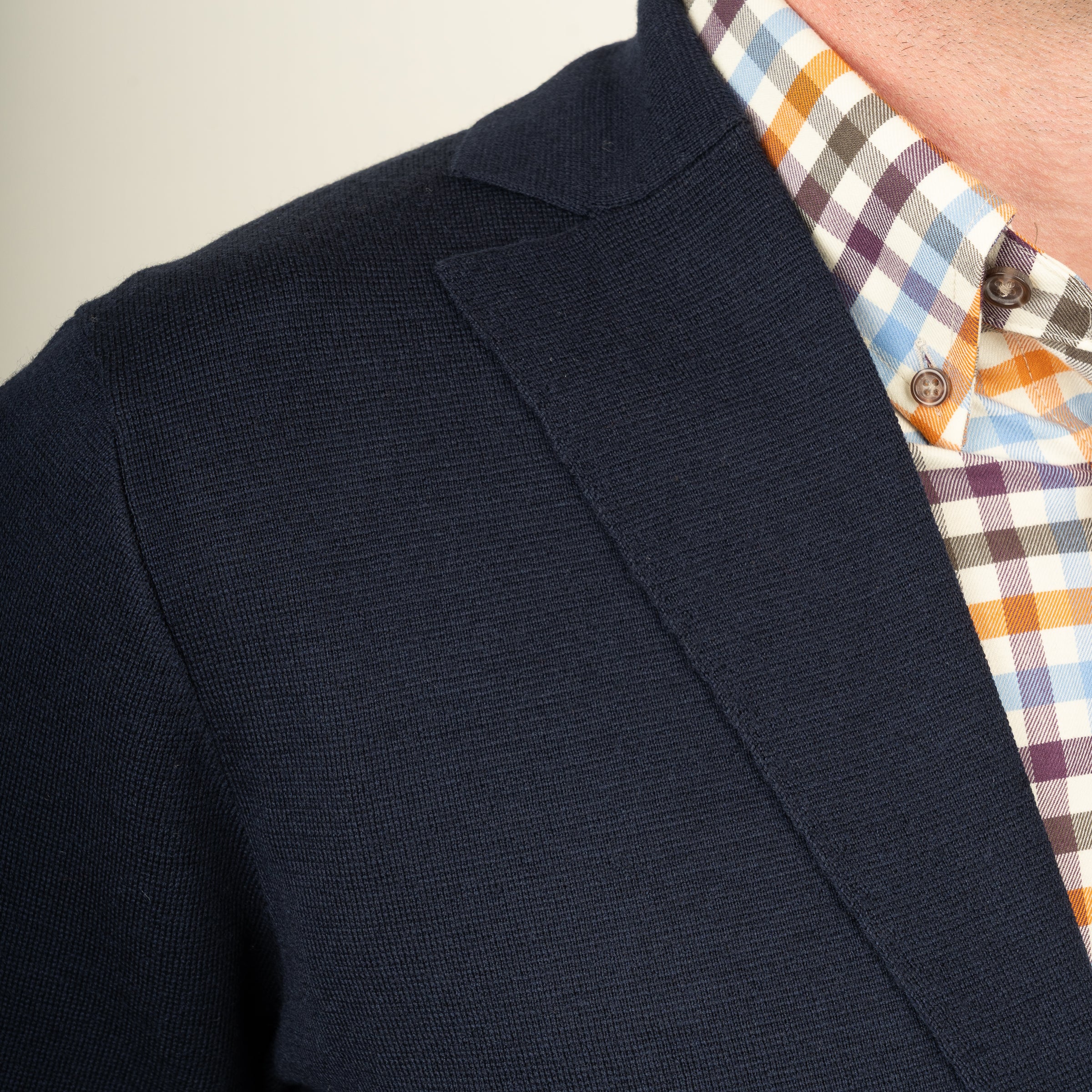 Extrafine Merino Wool Sweater Sport Coat - Image 3
