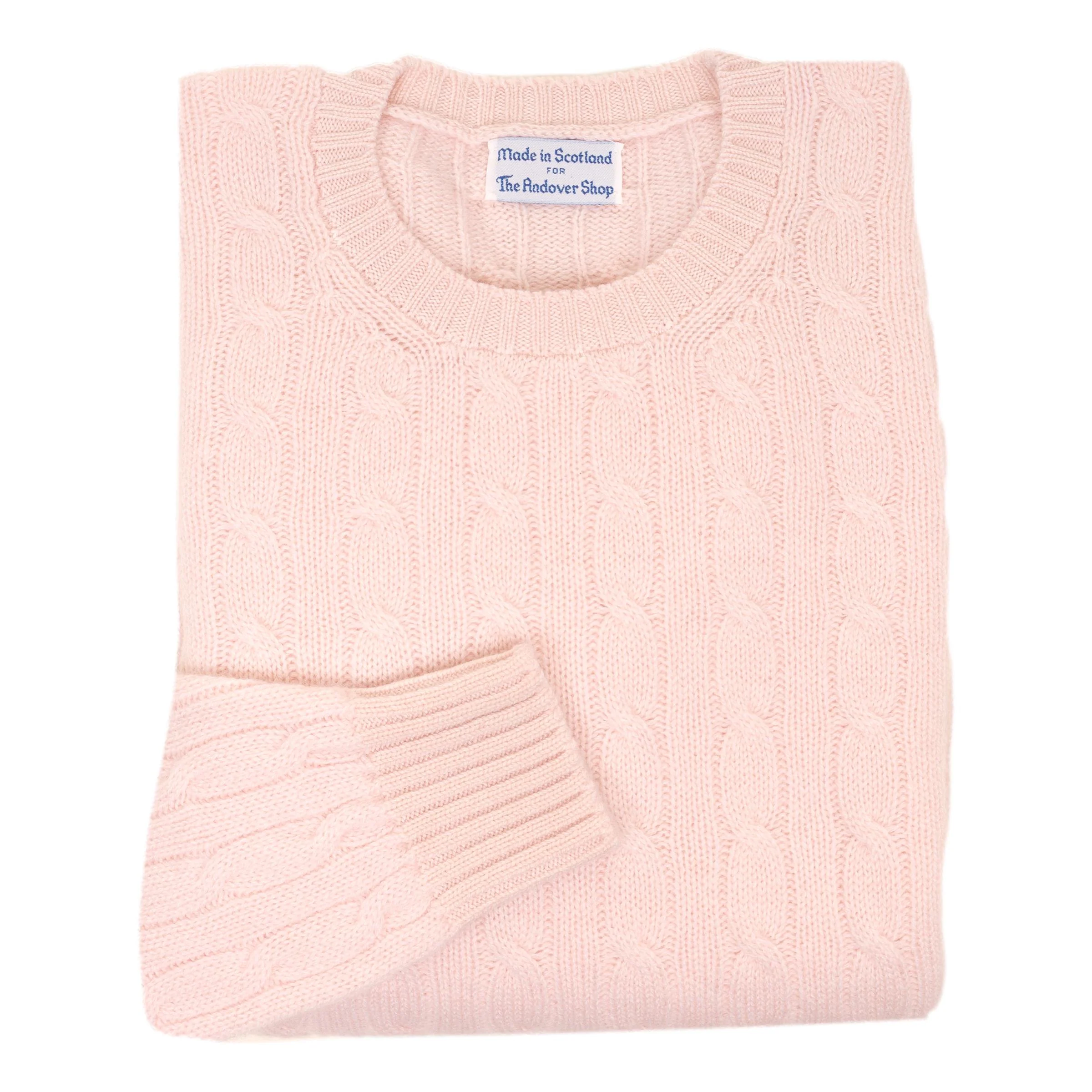 Falla Women's Cashmere Crew Neck Cable Sweater - Image 8