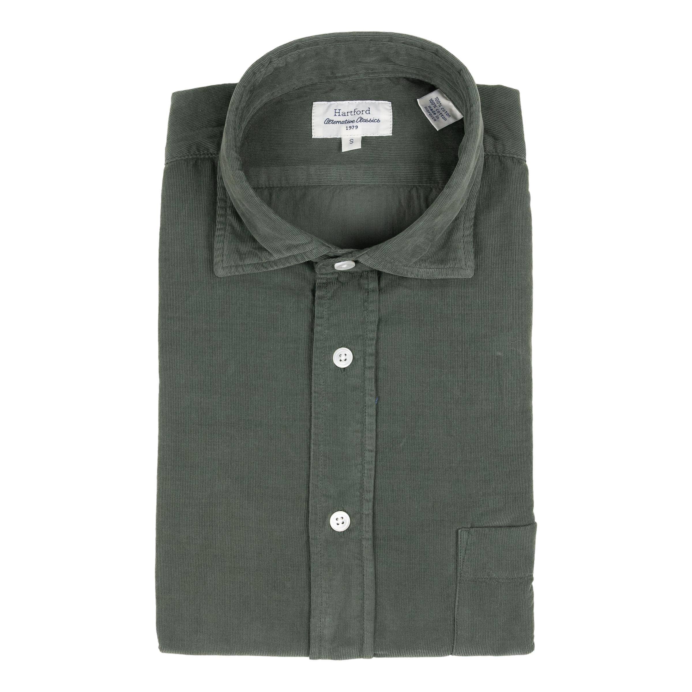 Fine Corduroy Cotton Sport Shirt - Image 3
