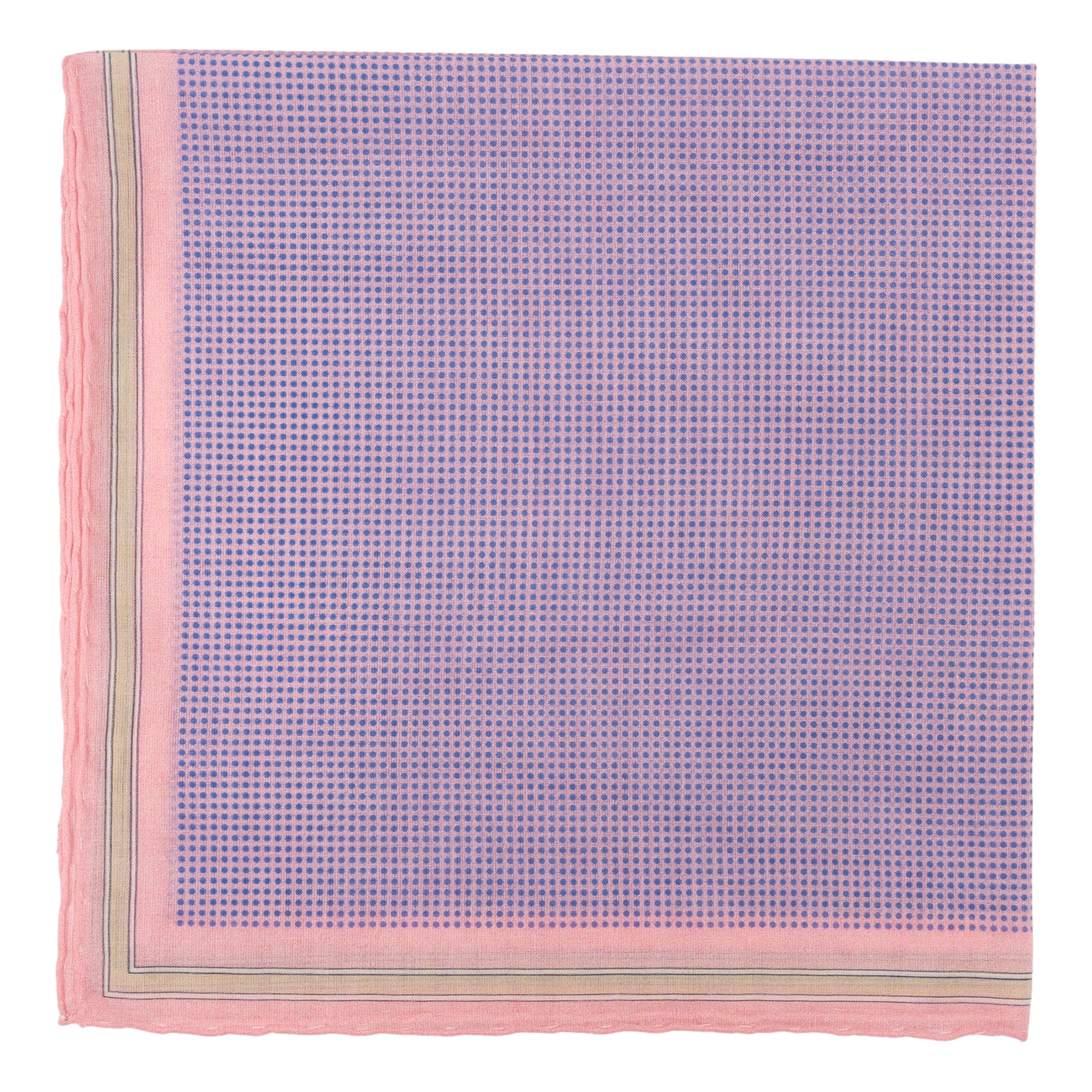 Fine Dot Cotton Pocket Square - Image 3