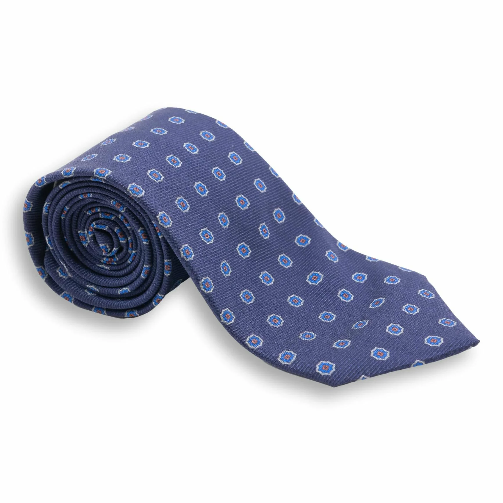 Flower Medallion Silk Tie - Image 2