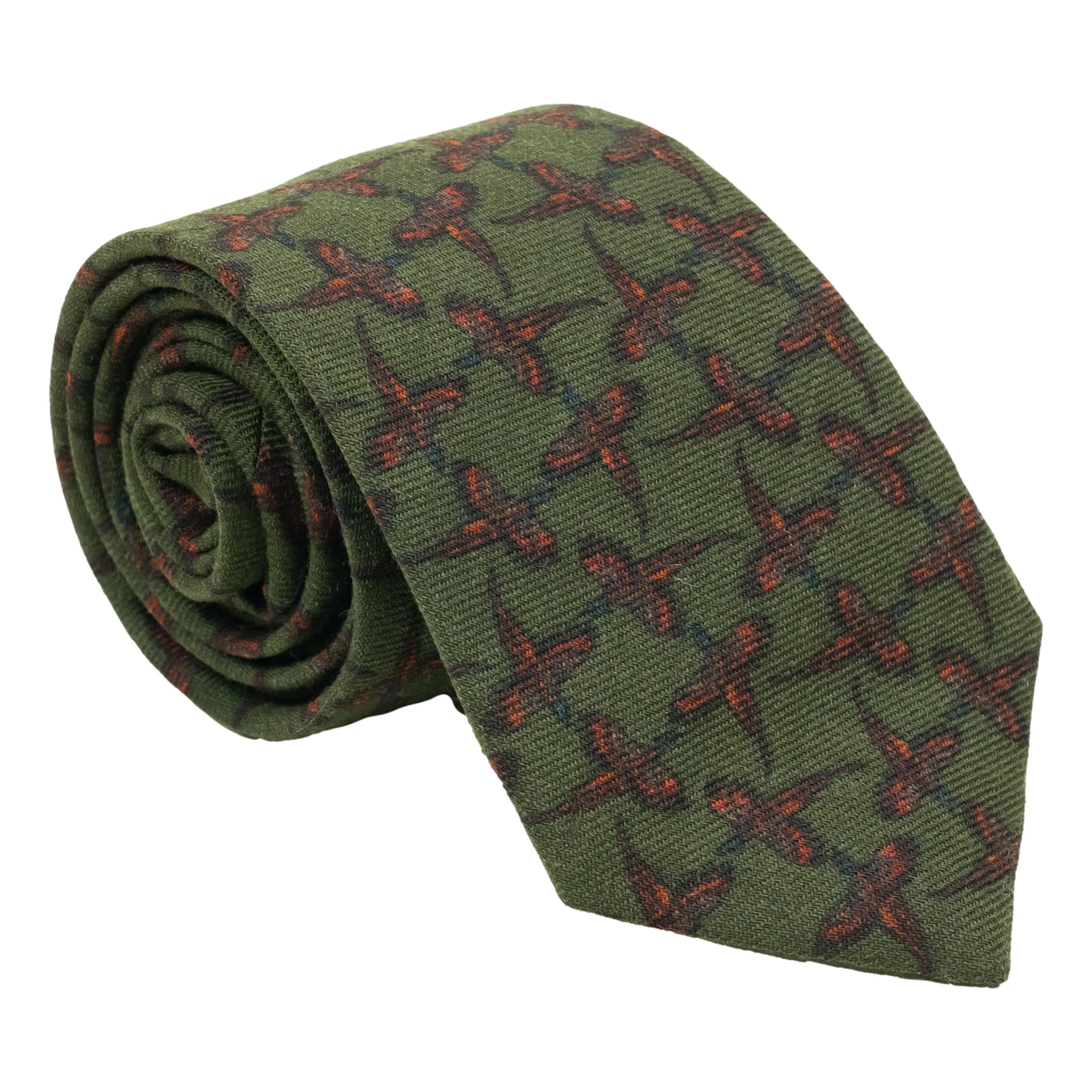 Flushed Pheasant Wool Tie - Image 3