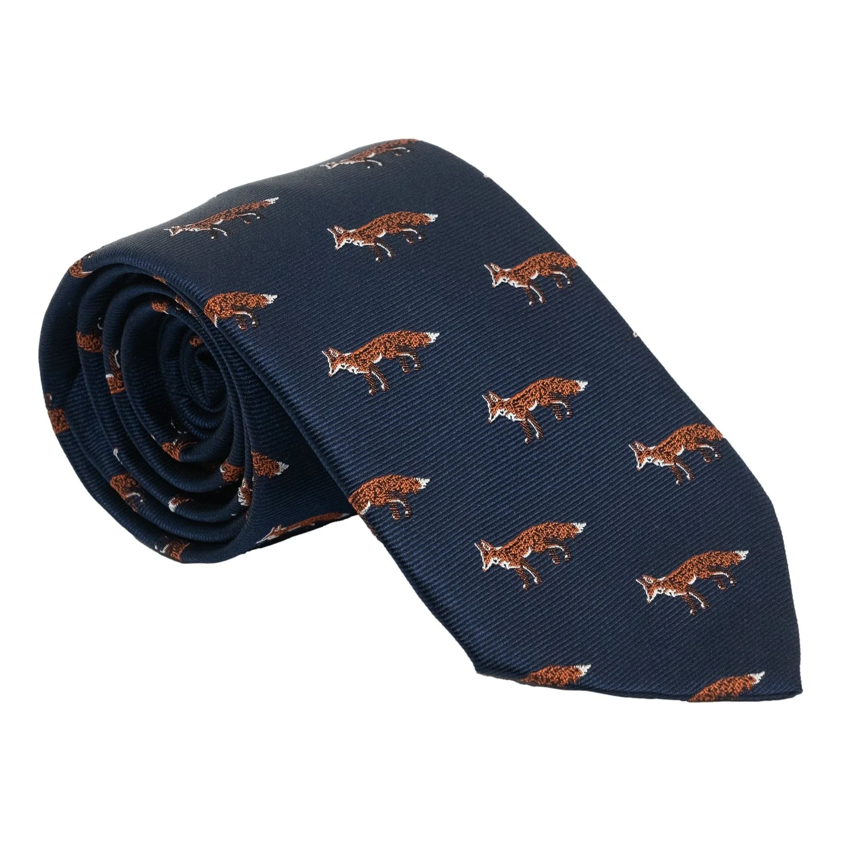 Fox Silk Tie - Image 2