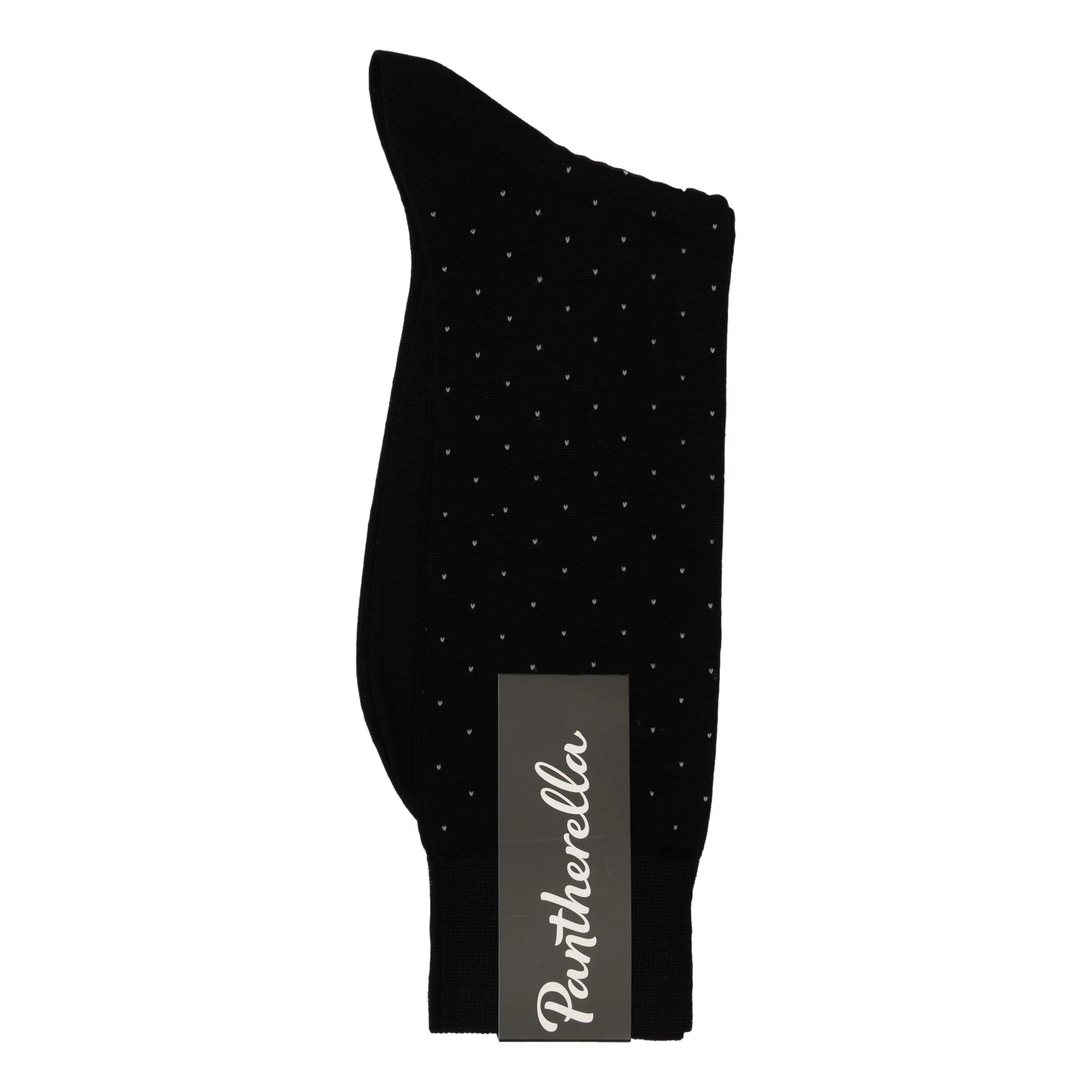 Gadsbury Pin Dot Cotton Mid-Calf Dress Sock - Image 6