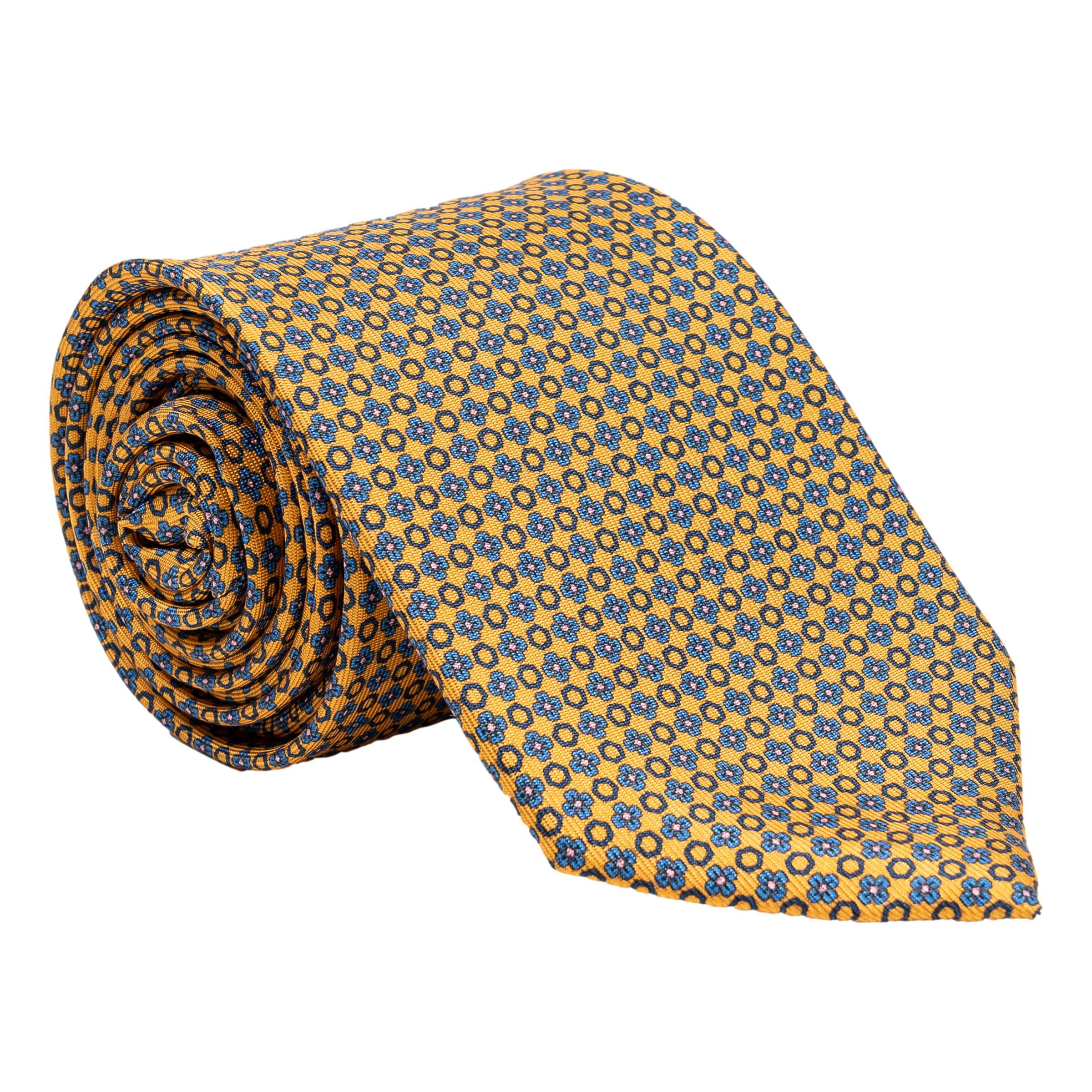 Genziana Silk Tie - Image 2