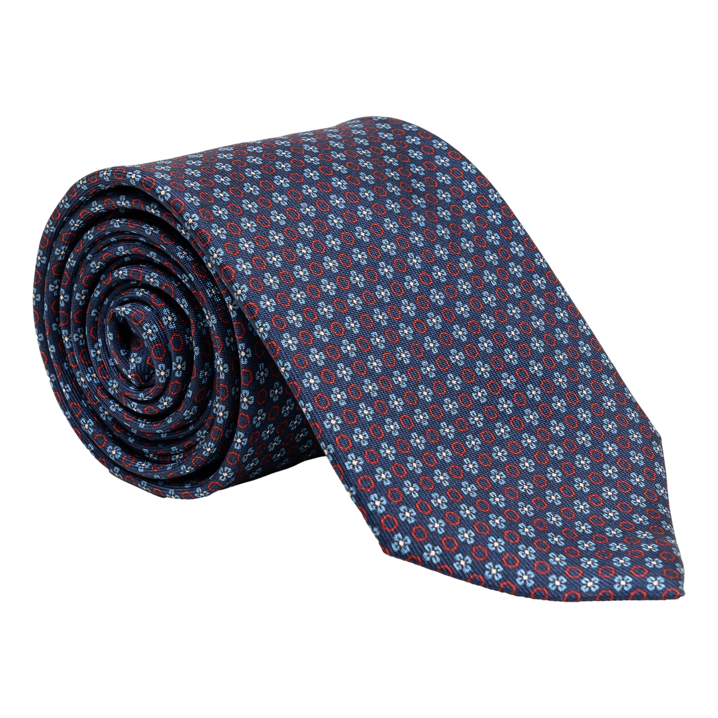 Genziana Silk Tie - Image 3