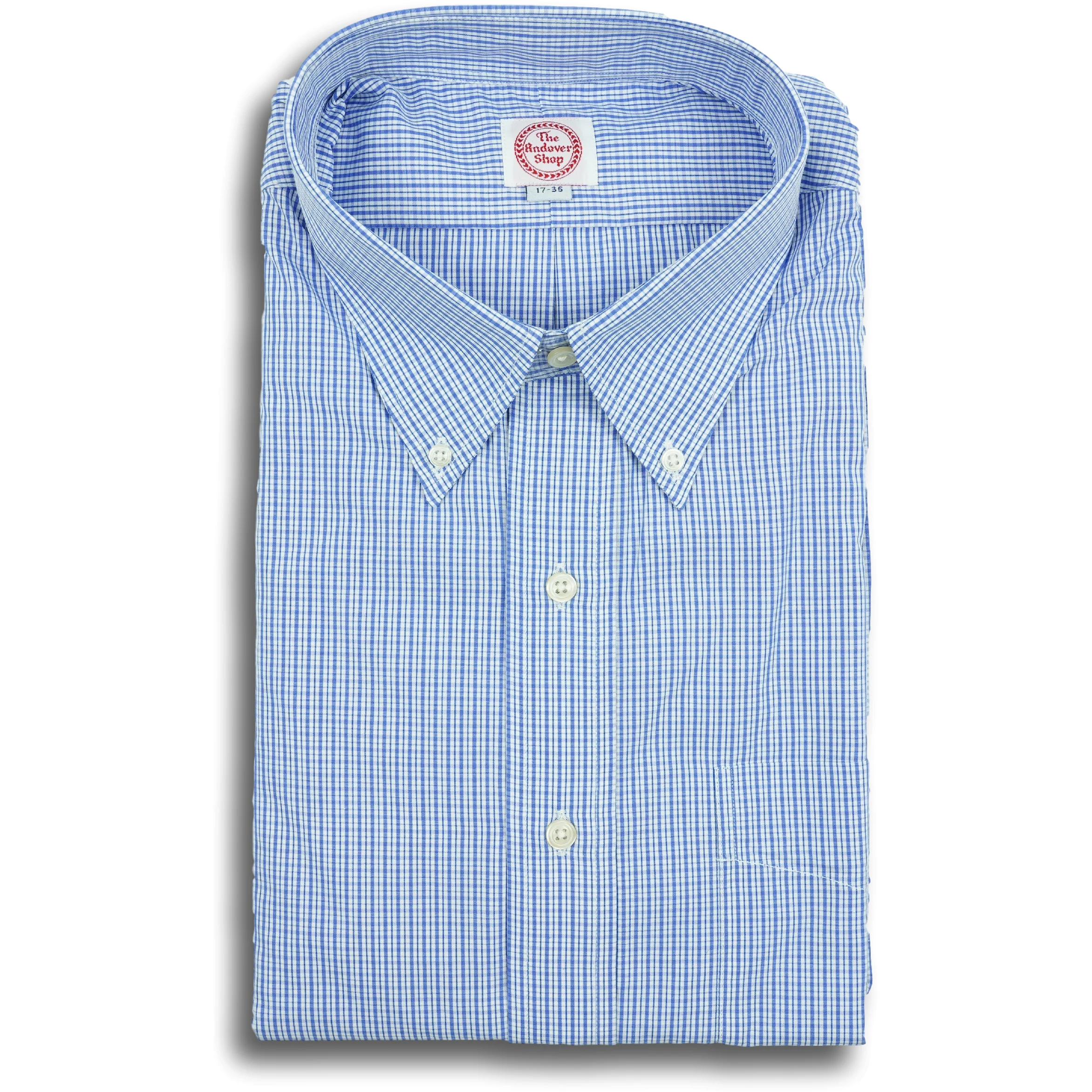 Gingham Check Button Down Shirt - Image 3