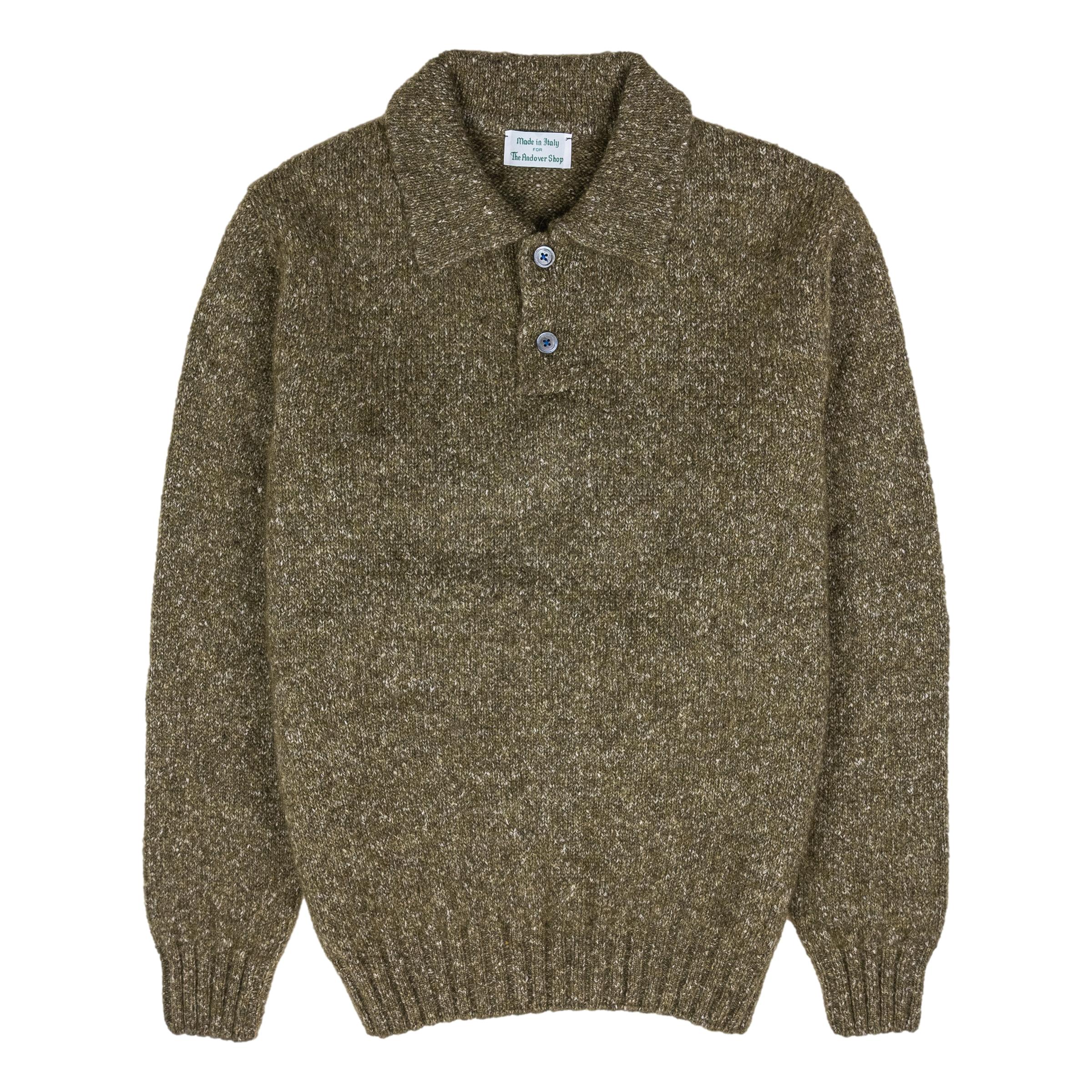 Harri Polo Alpaca Sweater - Image 5
