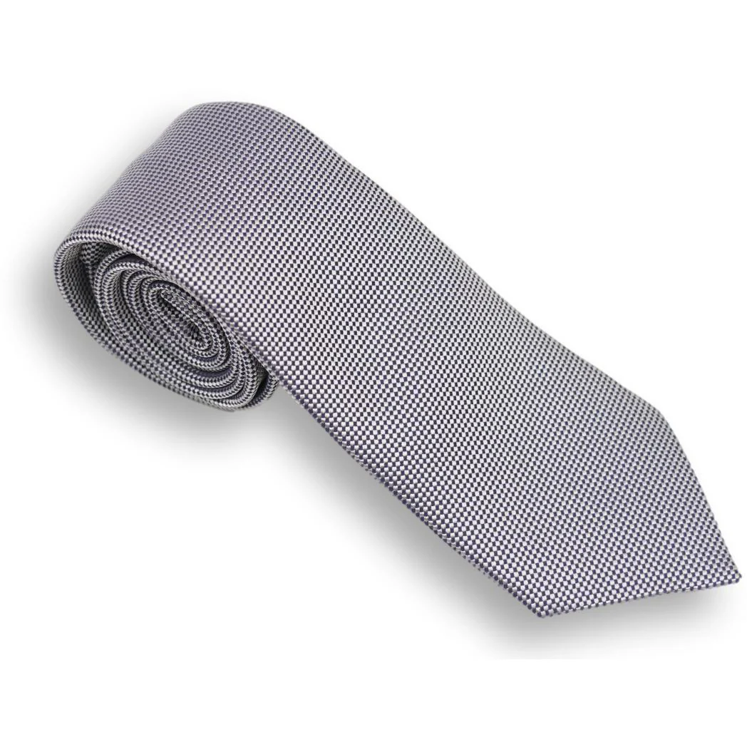 Iridescent Basket Weave Silk Tie - Image 2