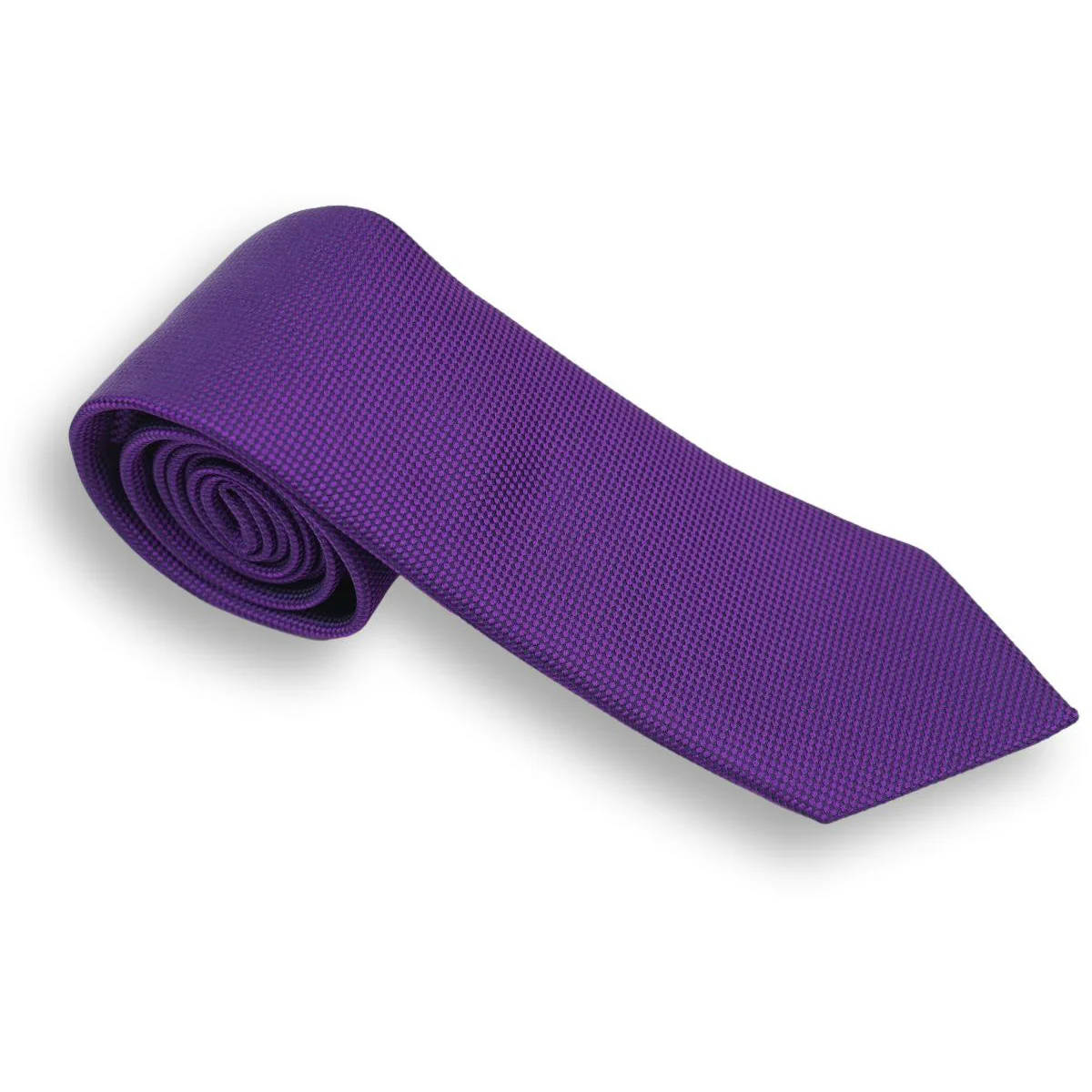 Iridescent Basket Weave Silk Tie - Image 3