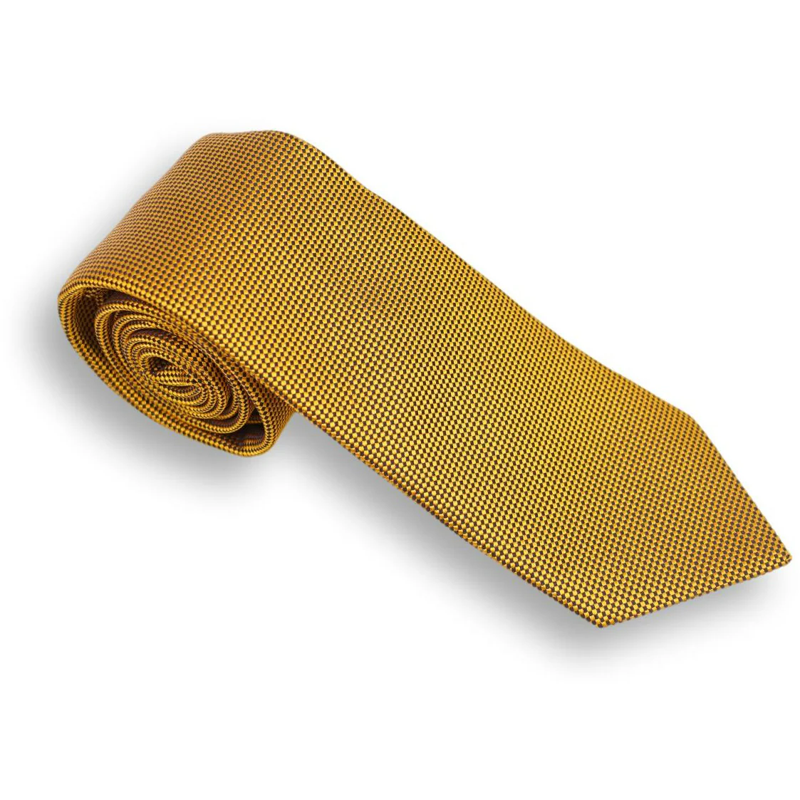 Iridescent Basket Weave Silk Tie - Image 4