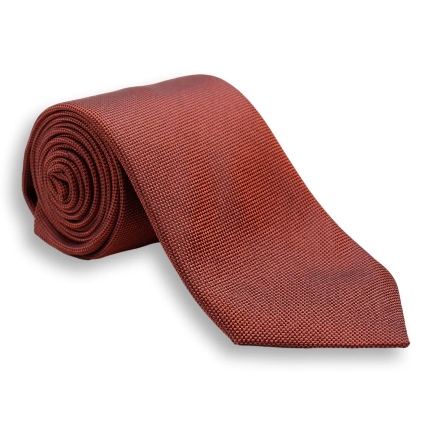 Iridescent Basket Weave Silk Tie - Image 9