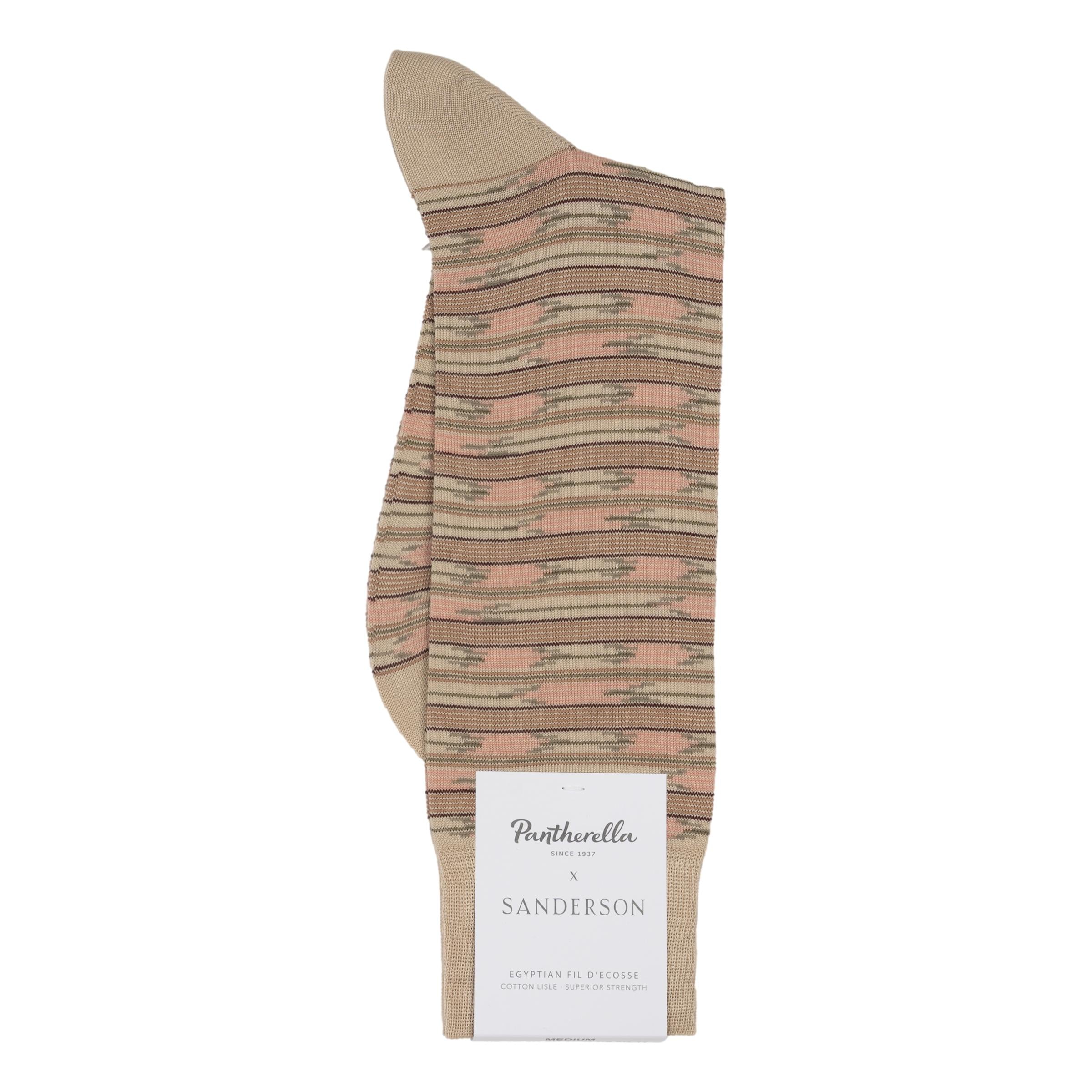 Ishi Cotton Lisle Mid-Calf Dress Socks - Image 2