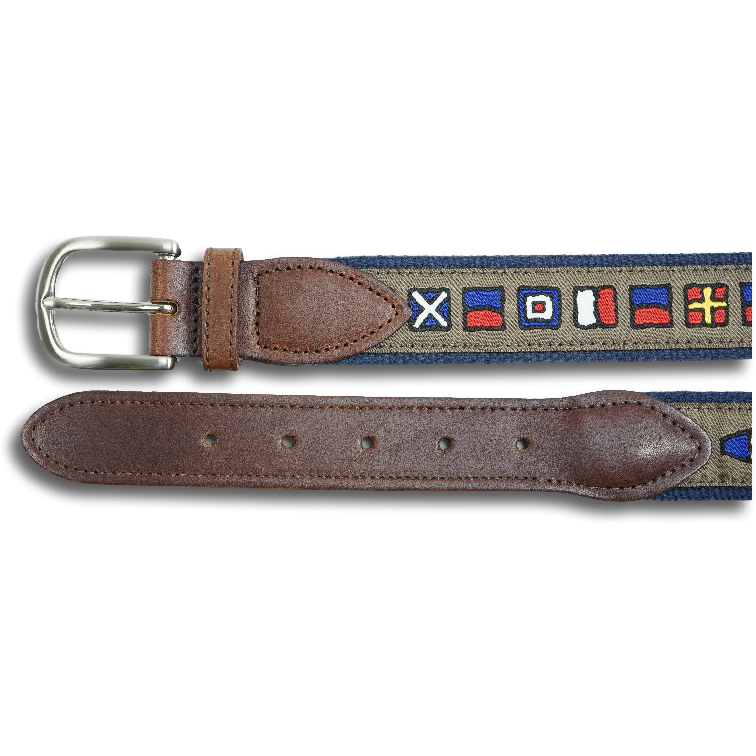 It's 5 O'Clock Somewhere Leather Tab Belt - Image 3