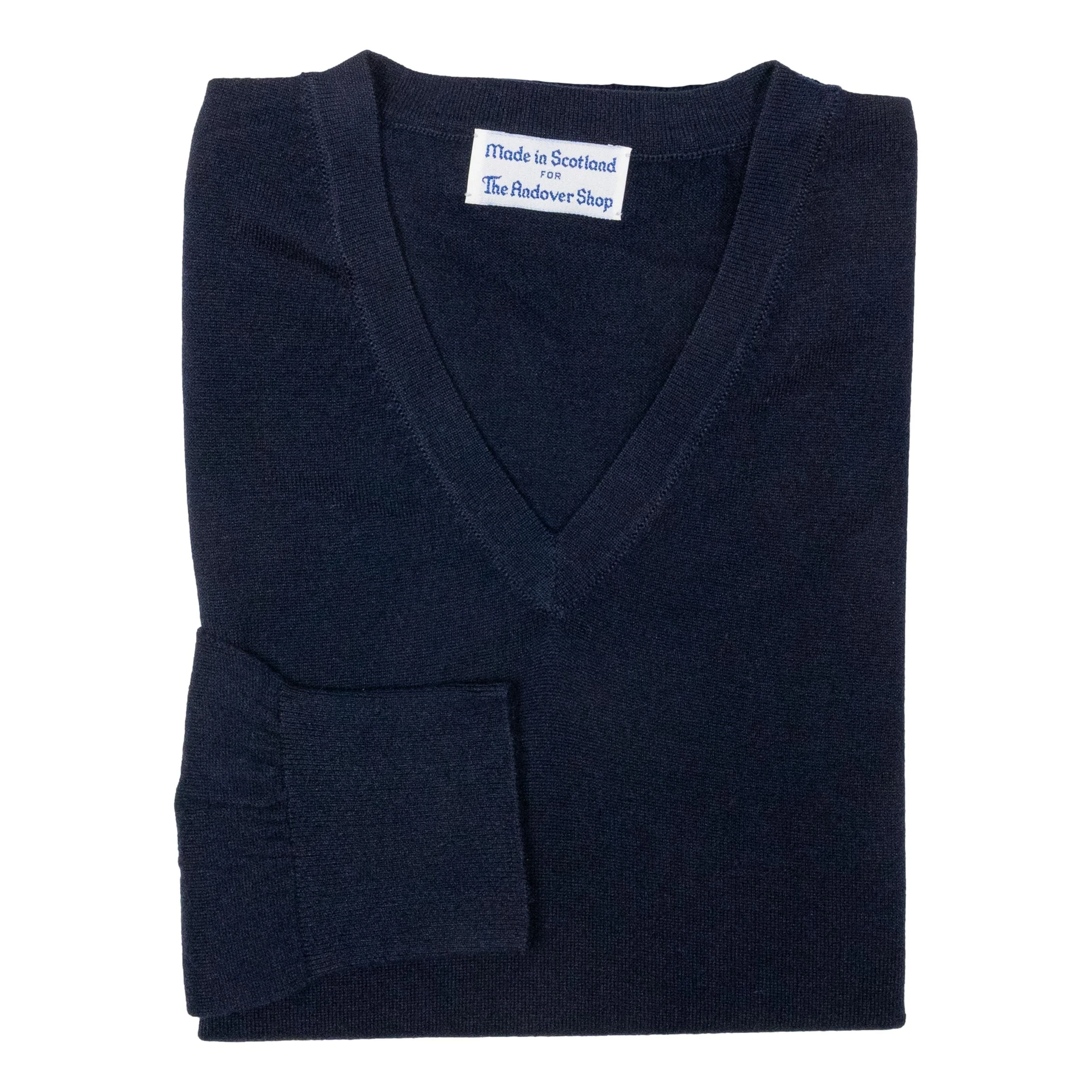 Joshua Cashmere and Silk Blend V-Neck Sweater - Image 3