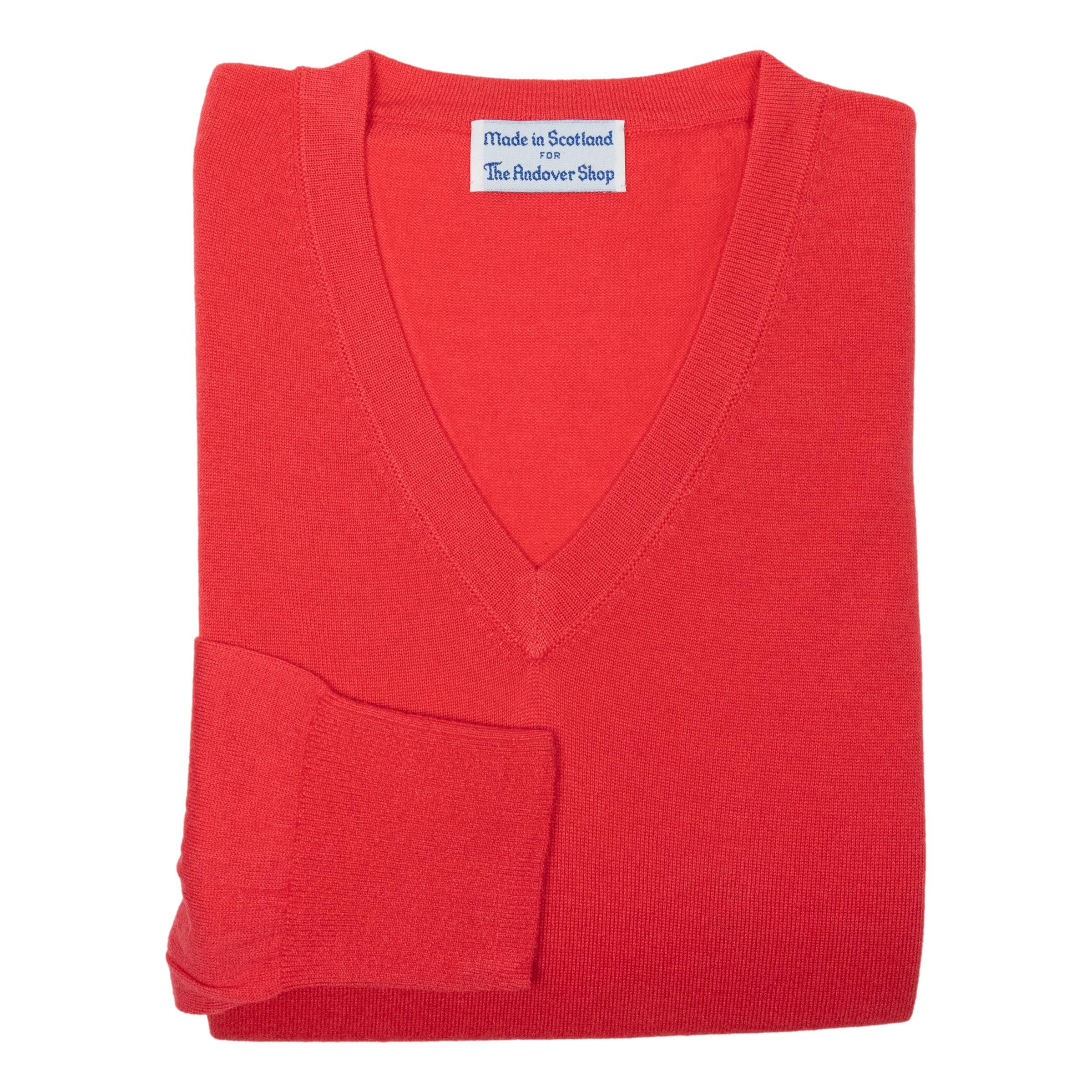 Joshua Cashmere and Silk Blend V-Neck Sweater - Image 5