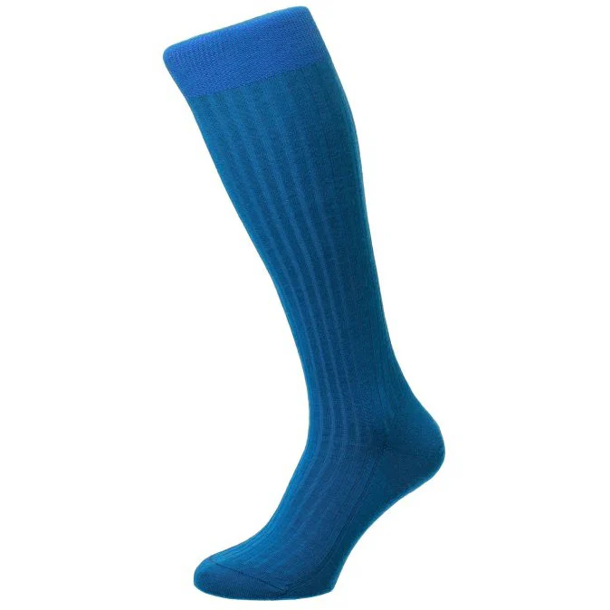 Laburnum 5x3 Rib Merino Over the Calf Wool Dress Socks - Image 10