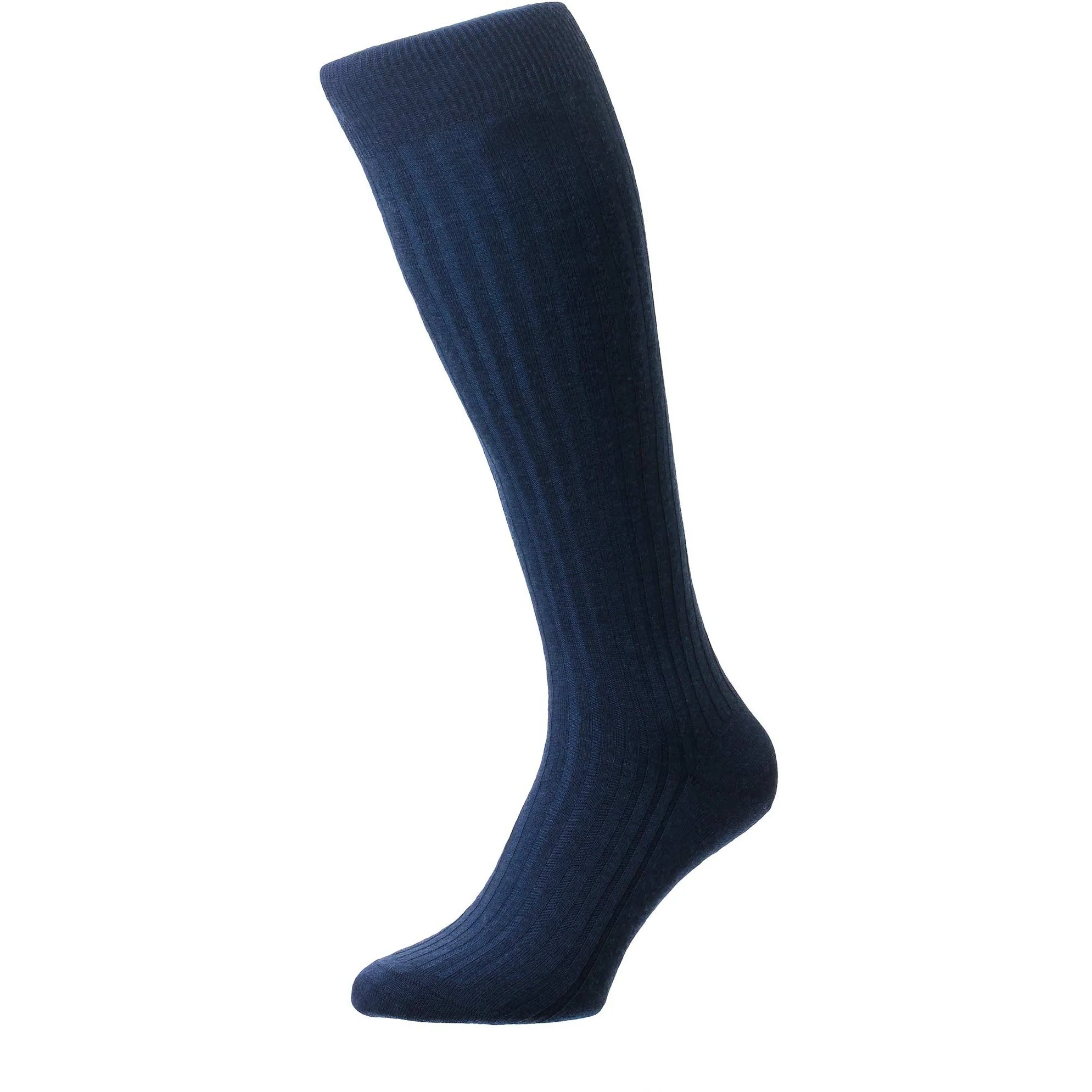 Laburnum 5x3 Rib Merino Over the Calf Wool Dress Socks - Image 11