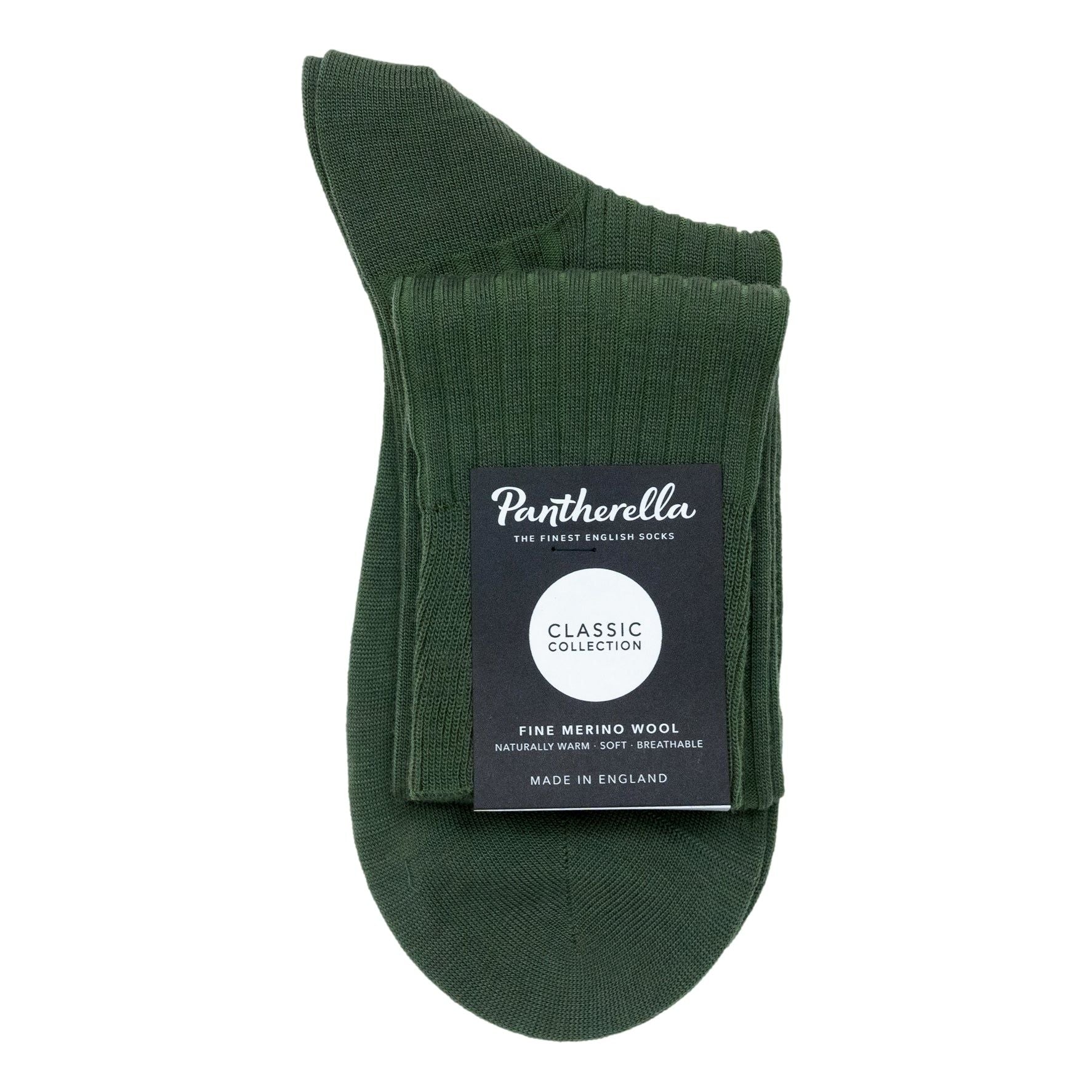 Laburnum 5x3 Rib Merino Over the Calf Wool Dress Socks - Image 16