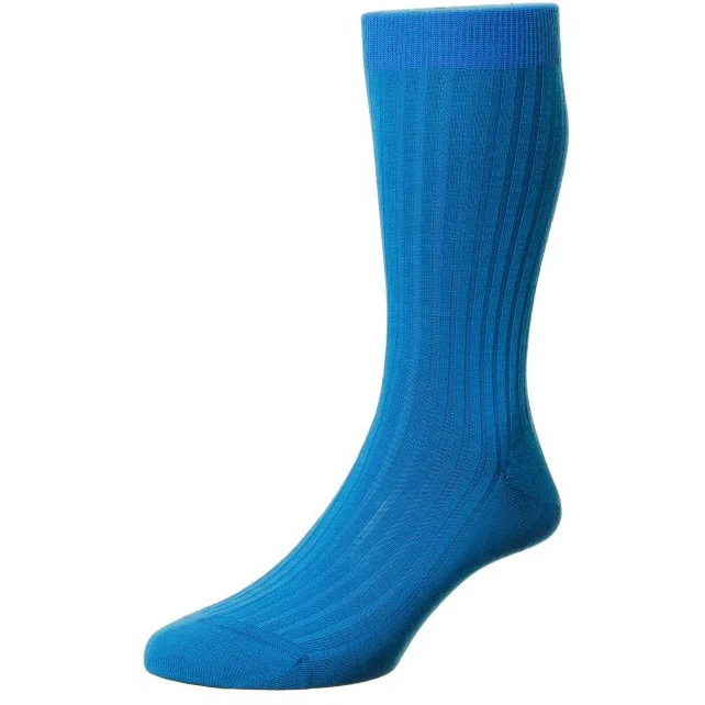 Laburnum 5x3 Rib Merino Wool Mid-calf Dress Socks - Image 17