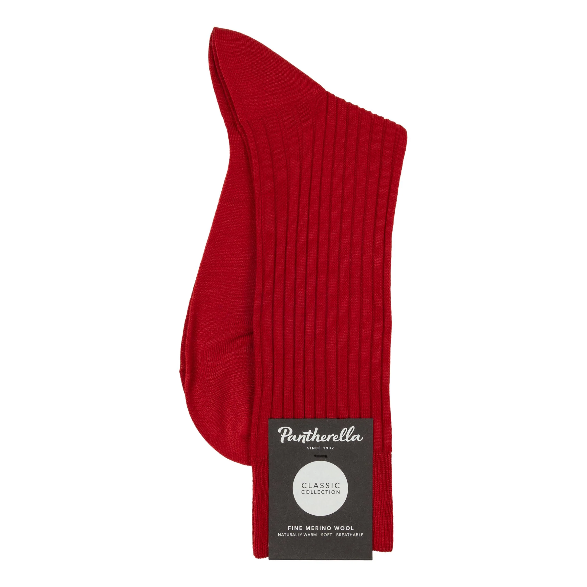 Laburnum 5x3 Rib Merino Wool Mid-calf Dress Socks - Image 8