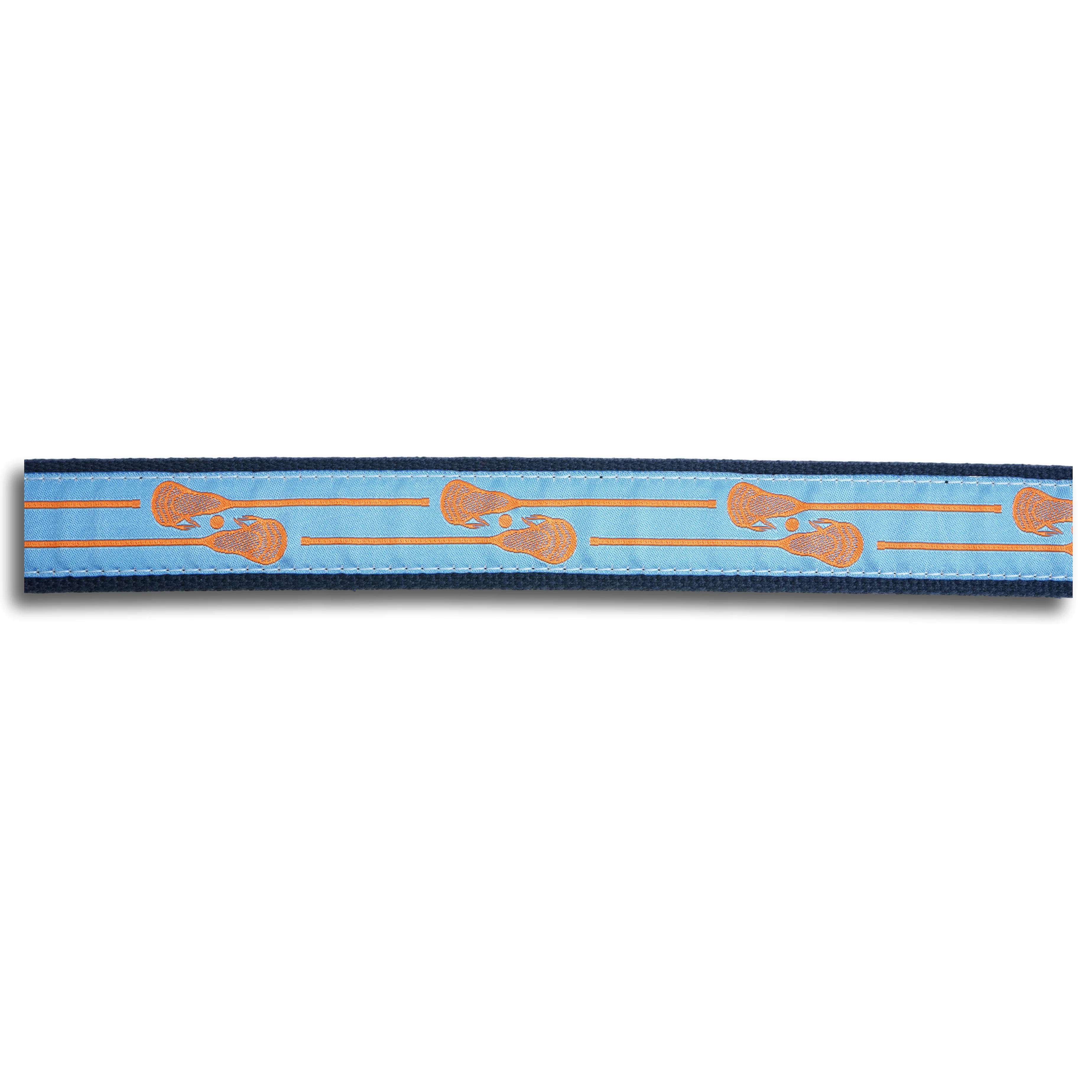 Lacrosse Stick Leather Tab Belt - Image 3