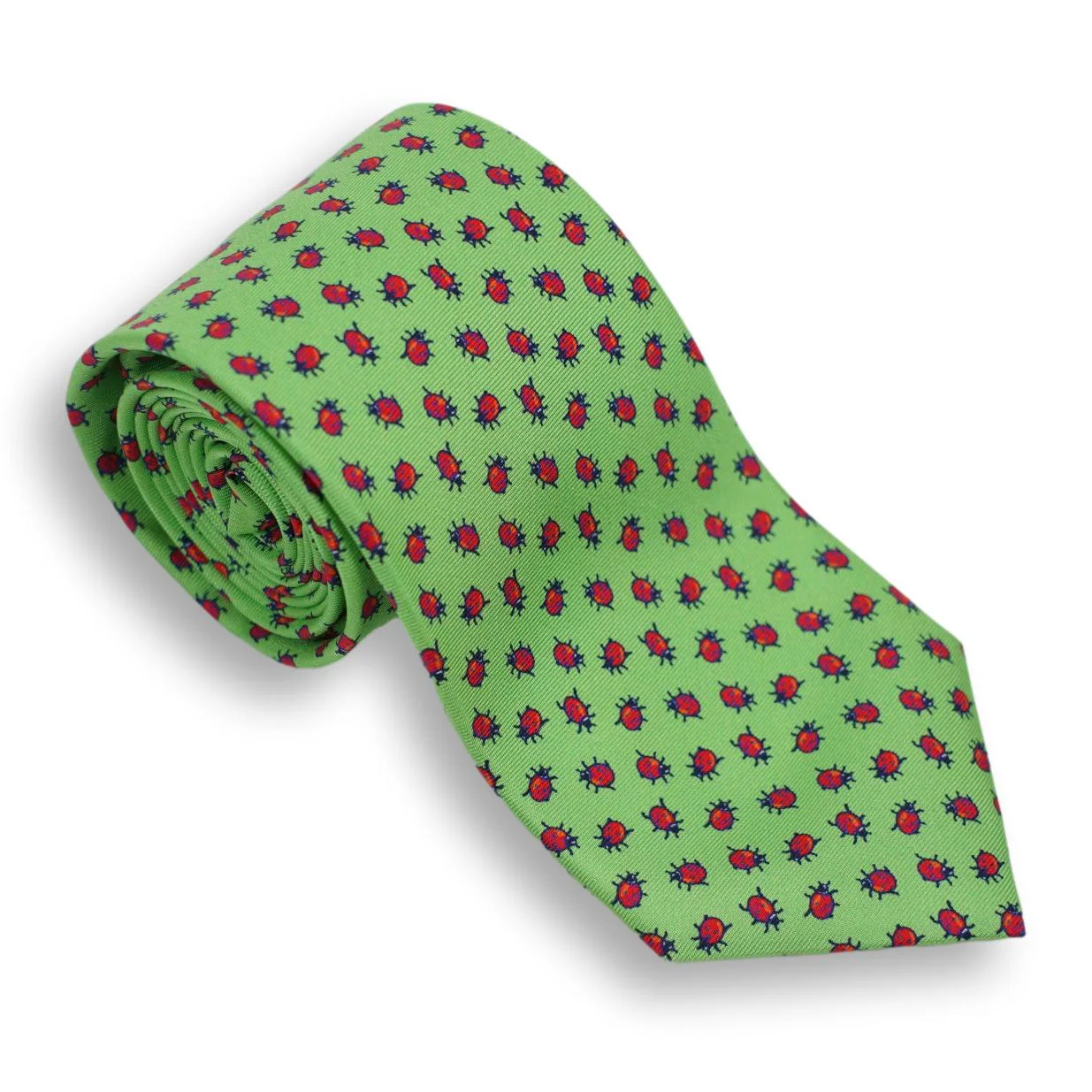 Ladybug Silk Tie - Image 2