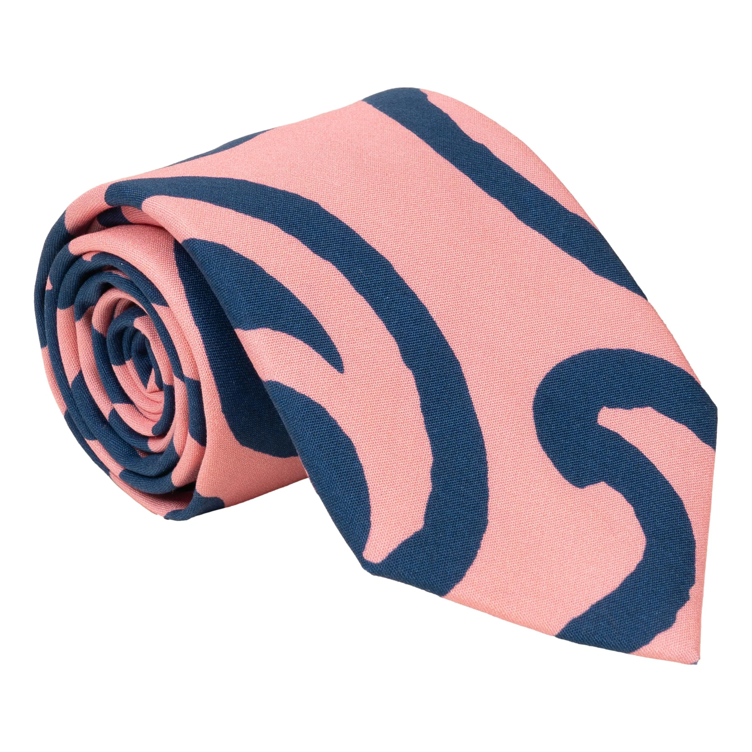 Large Paisley Print Silk Tie - Image 2