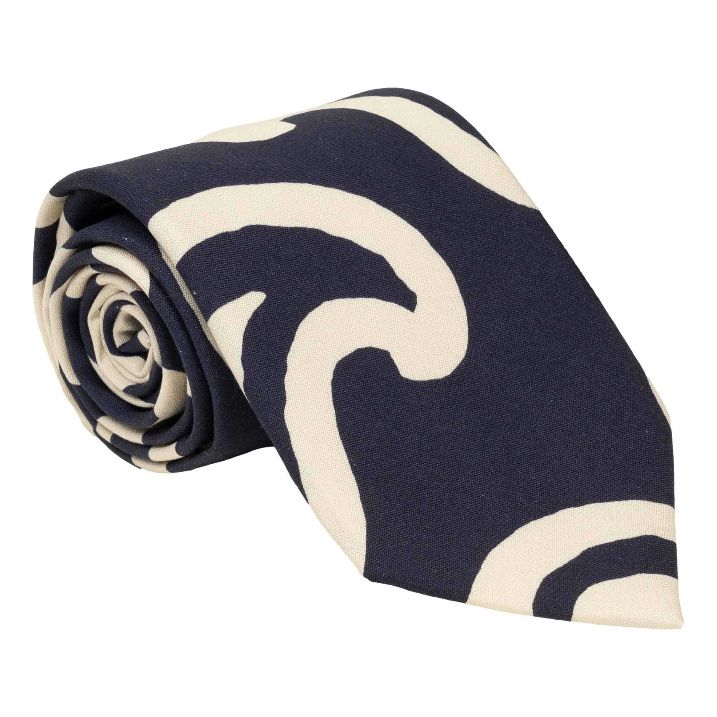 Large Paisley Print Silk Tie - Image 3