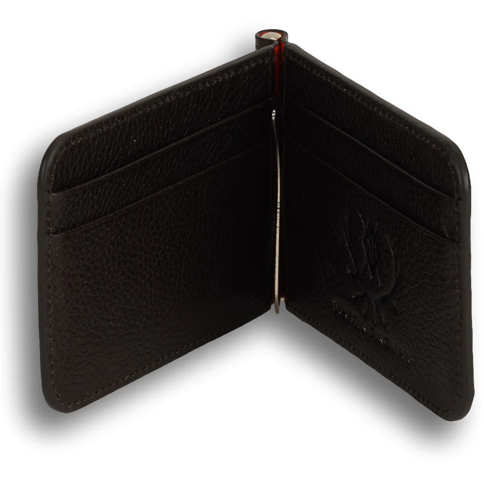 Leather Money Clip Wallet - Image 5