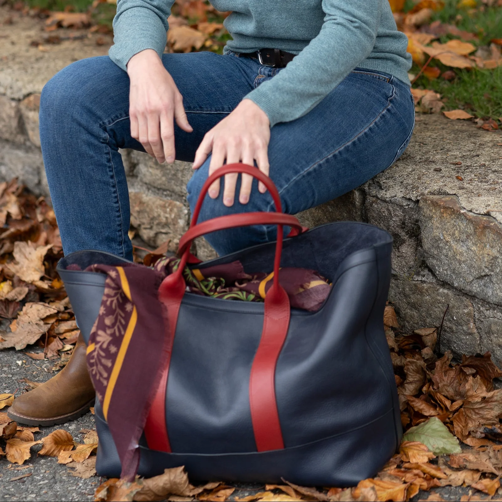 Leather Working Tote - Image 4