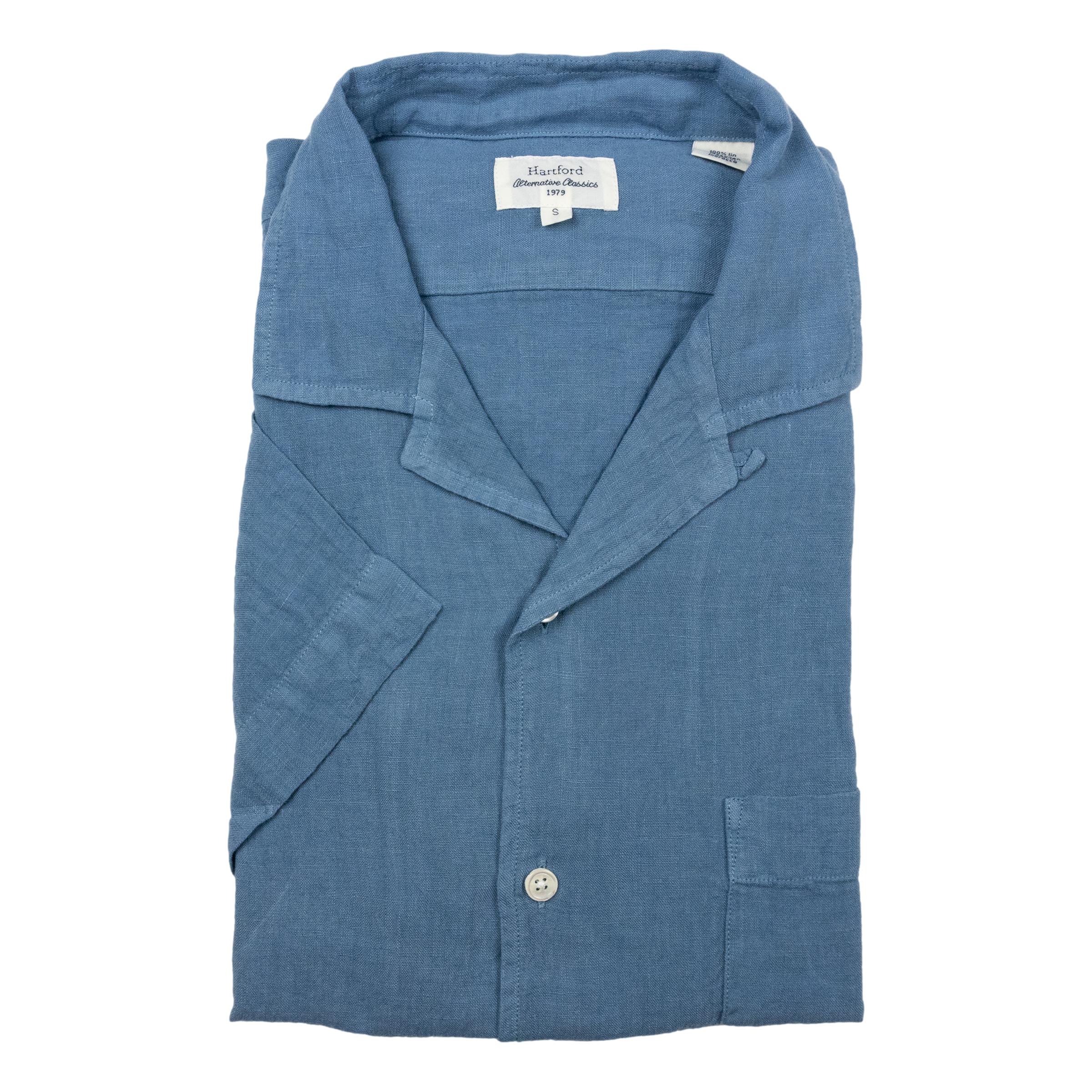 Solid Linen Palm Shirt - Image 3