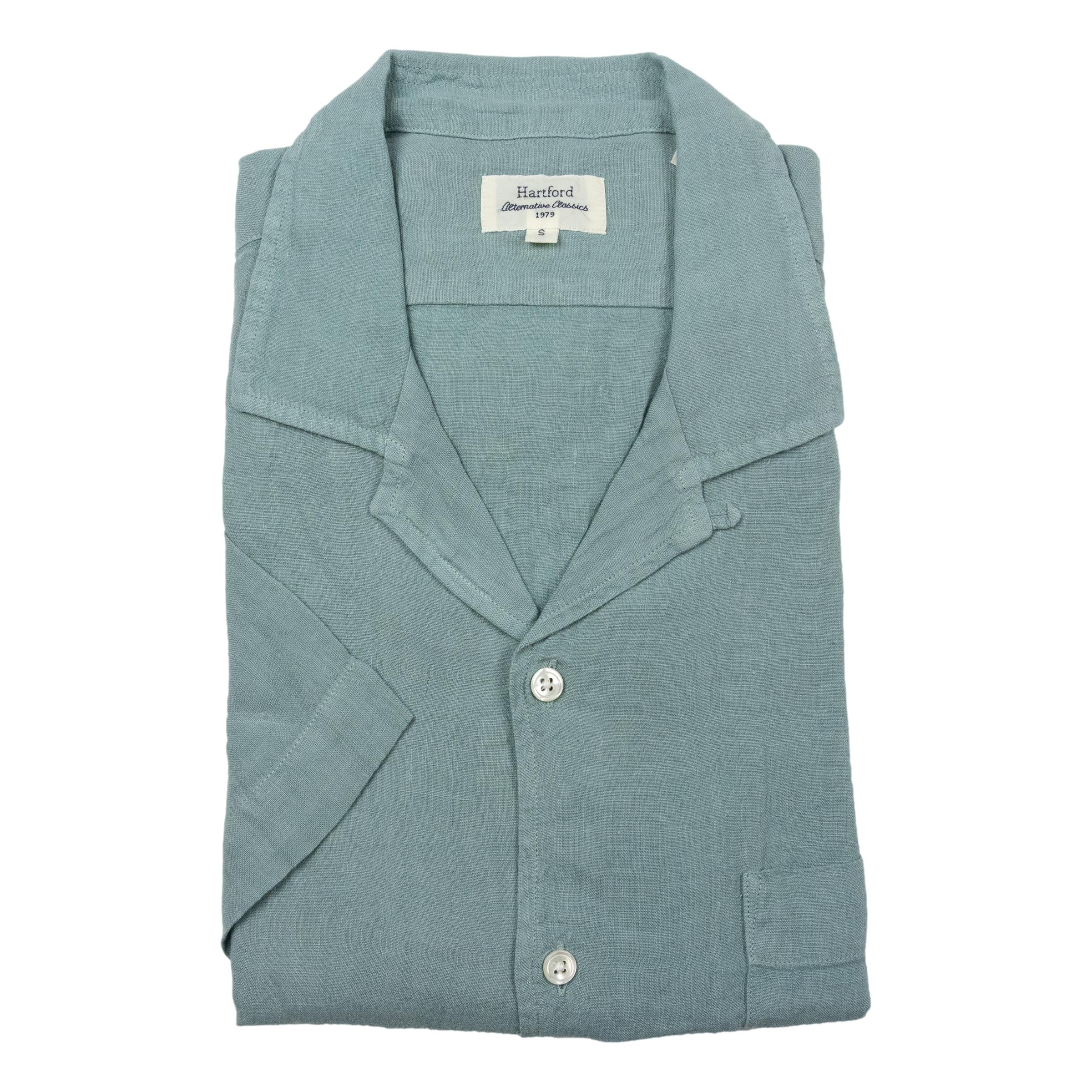 Solid Linen Palm Shirt - Image 4