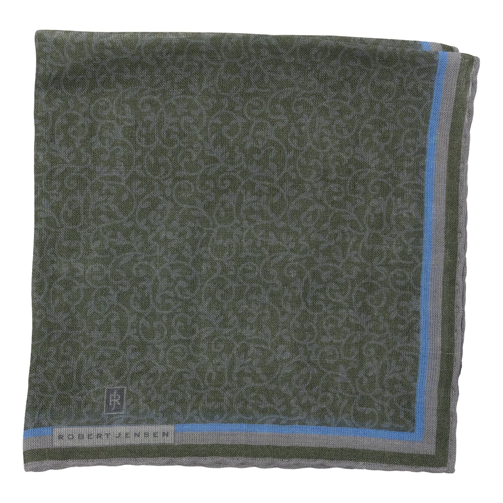 Livorno Wool and Silk Pocket Square - Image 3
