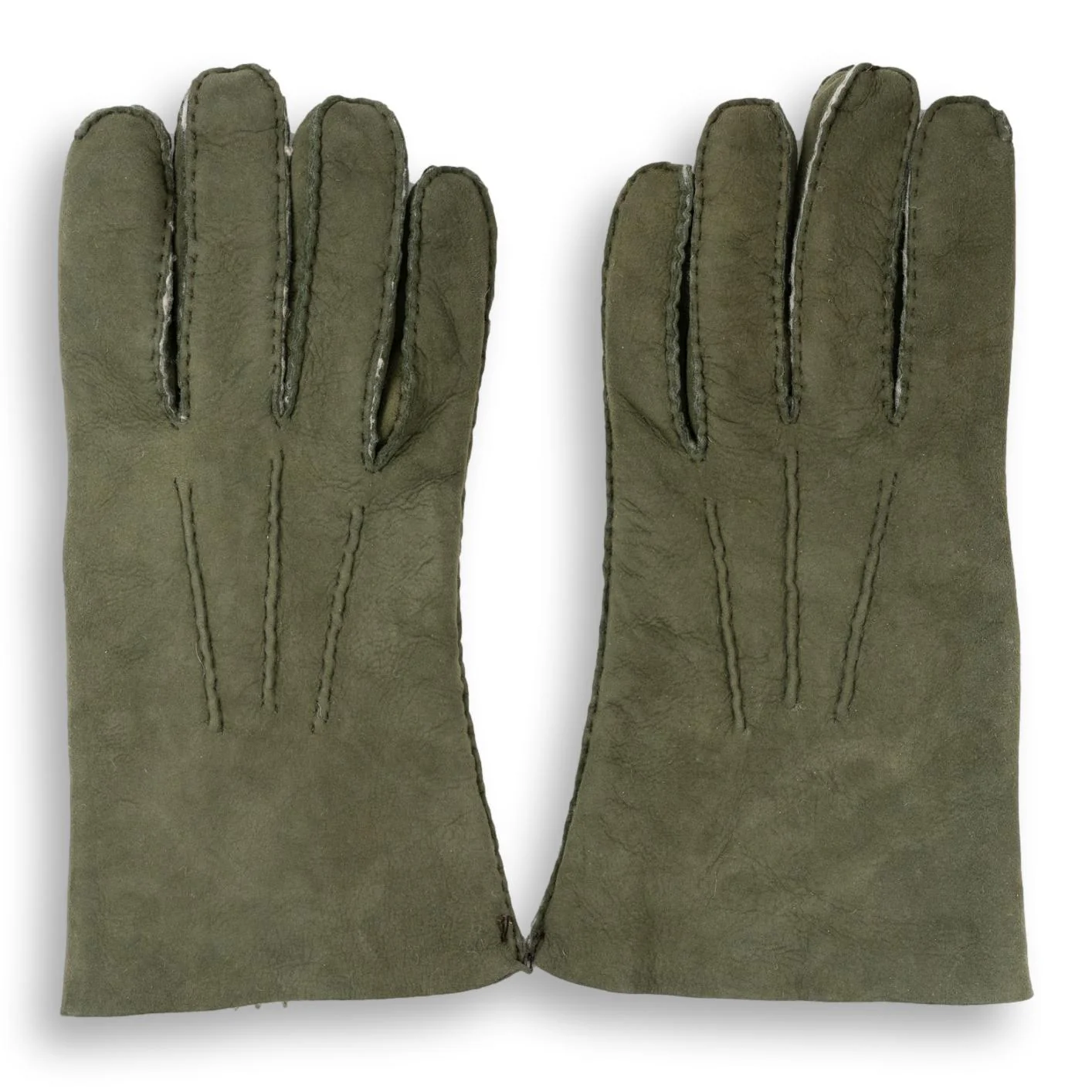 Men's Handsewn Shearling Gloves - Image 4