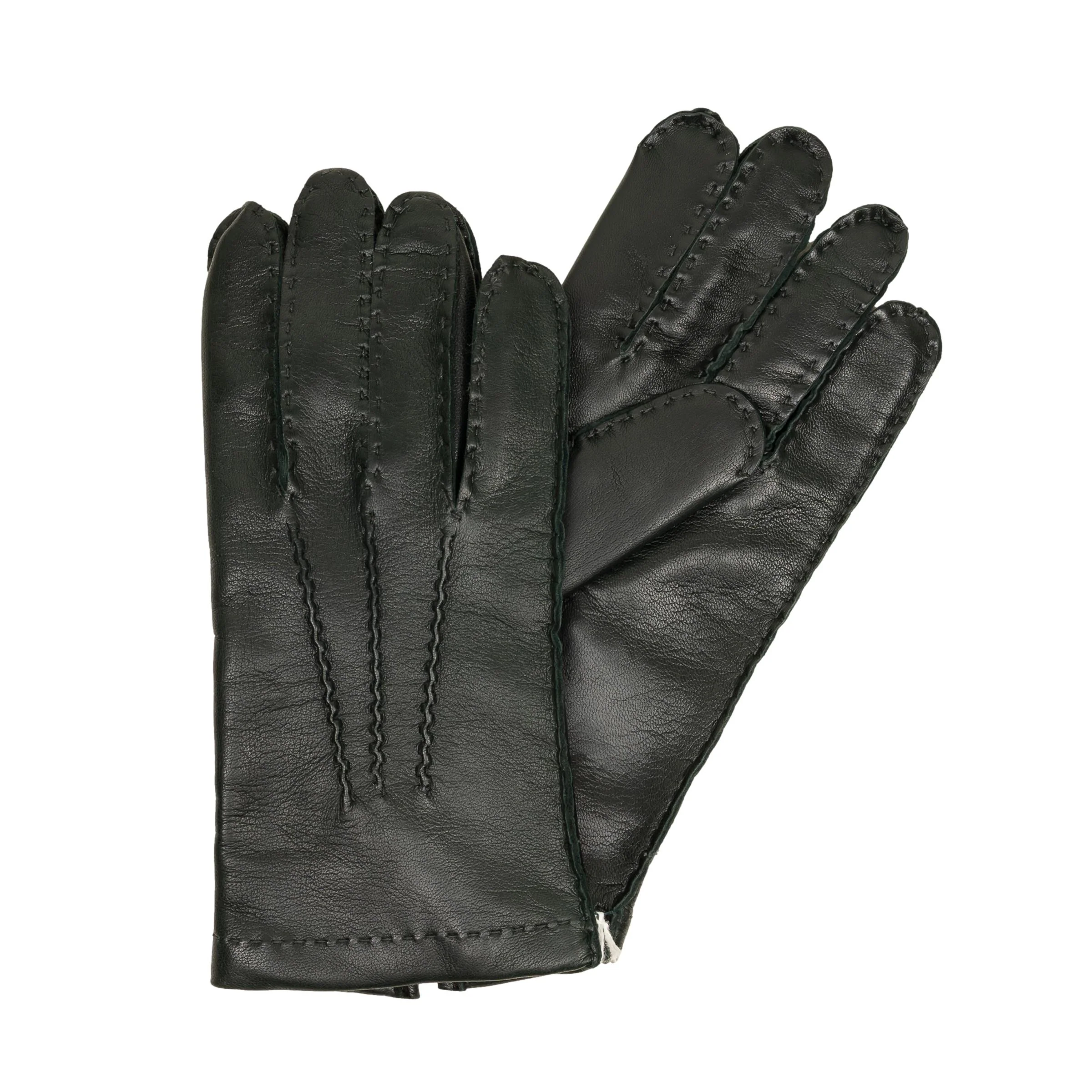 Men's Nappa Leather Gloves with Cashmere Lining and Palm Vent - Image 5