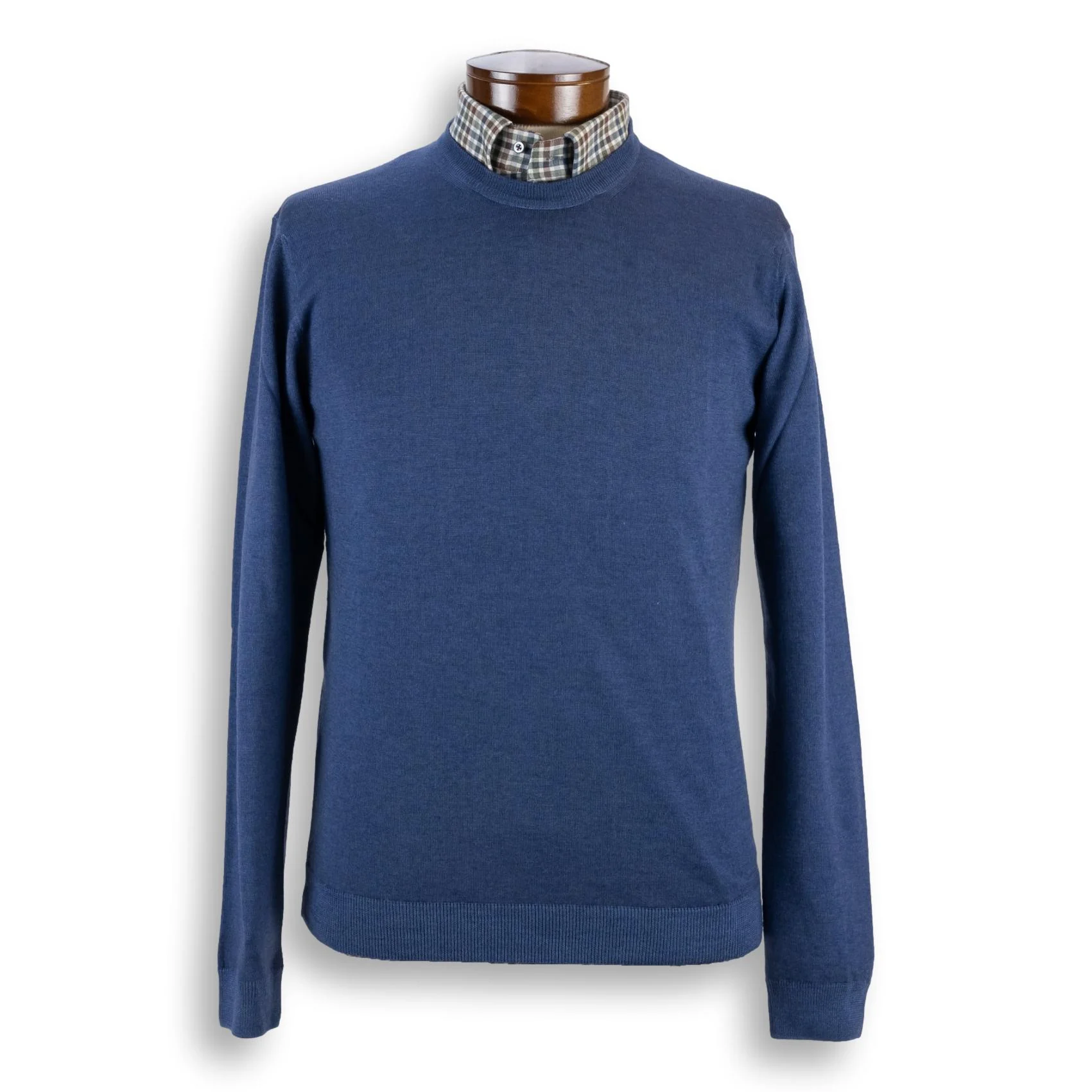 Merino Wool Crew Neck Sweater - Image 4