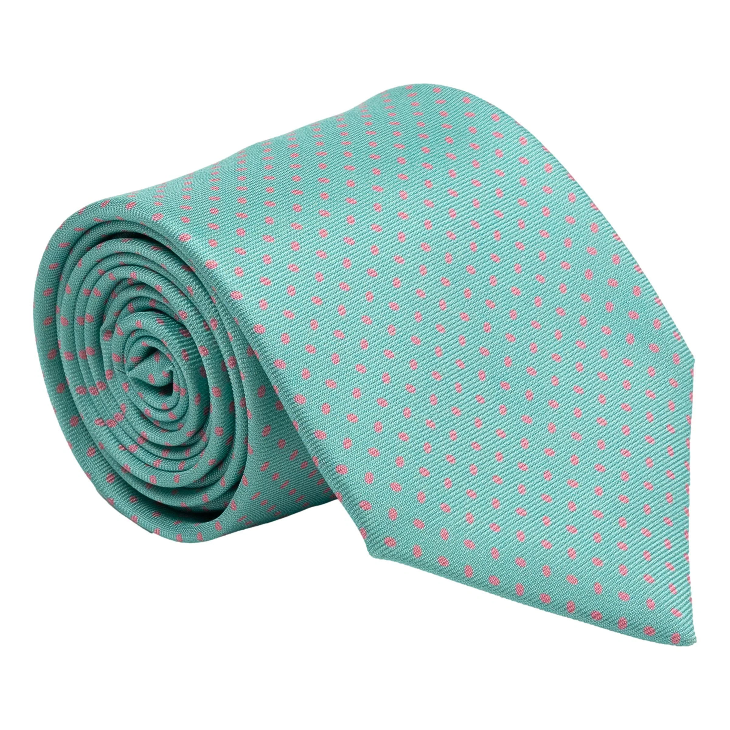 Micro Oval Silk Tie - Image 2