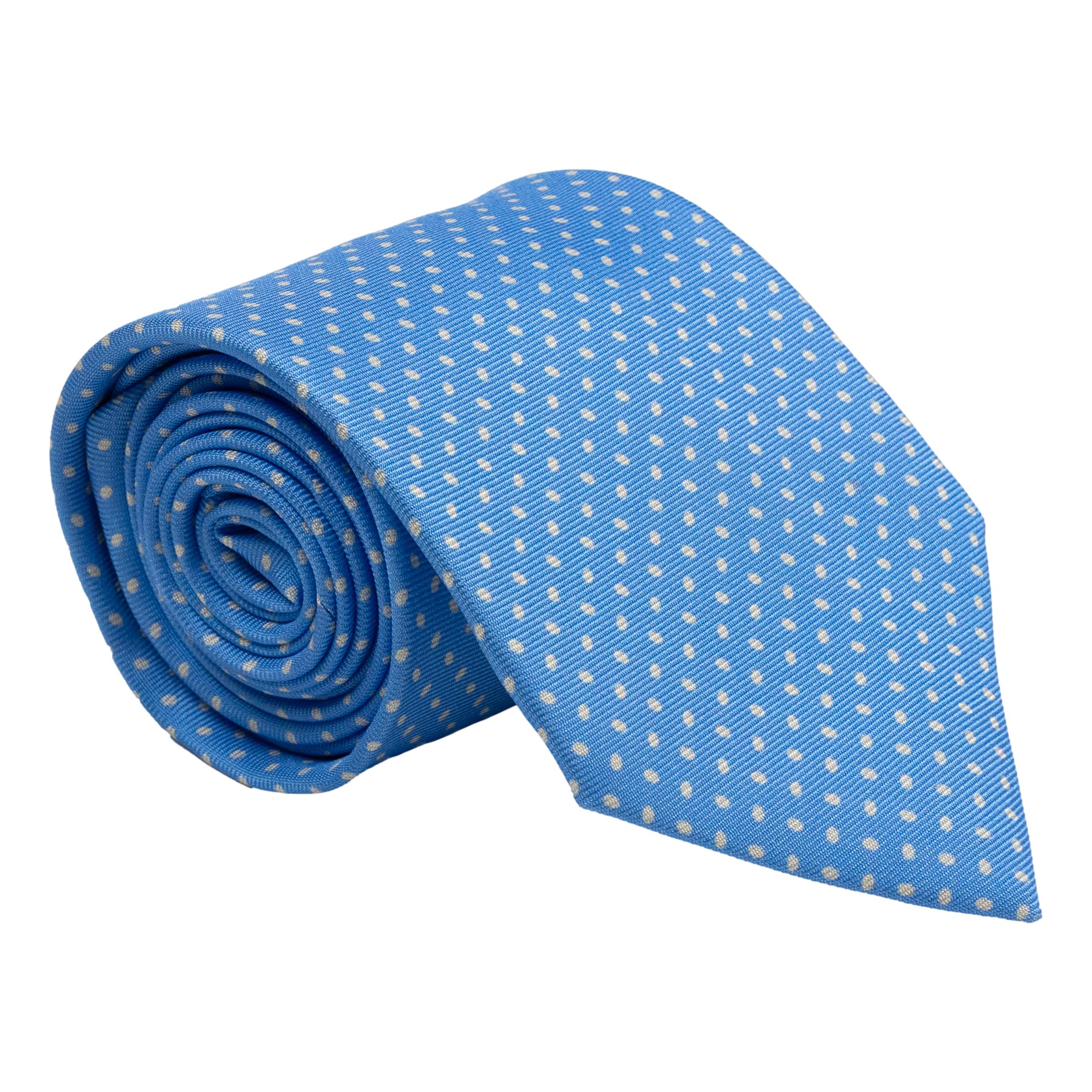 Micro Oval Silk Tie - Image 3