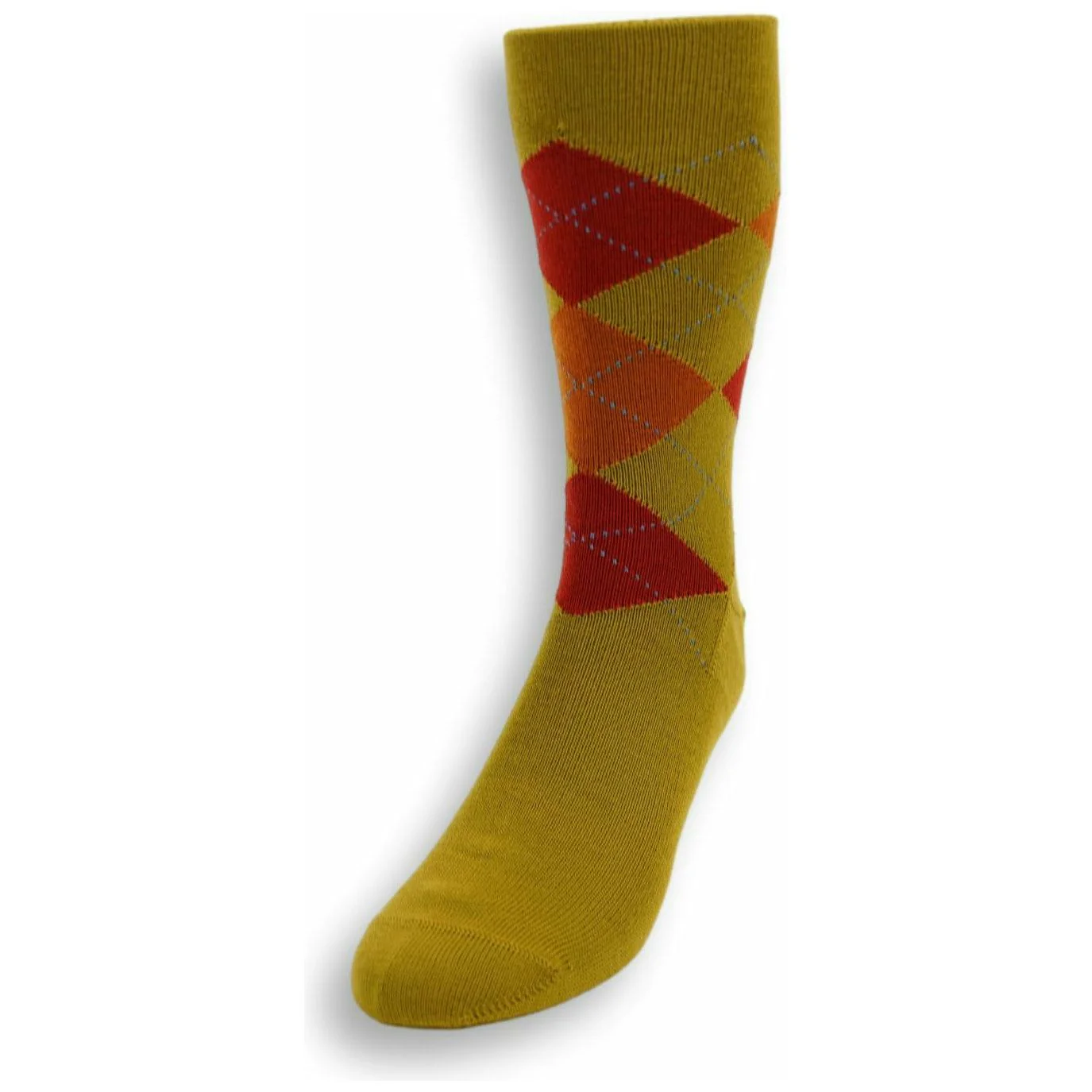 Mid-calf Argyle Wool Dress Socks - Image 12