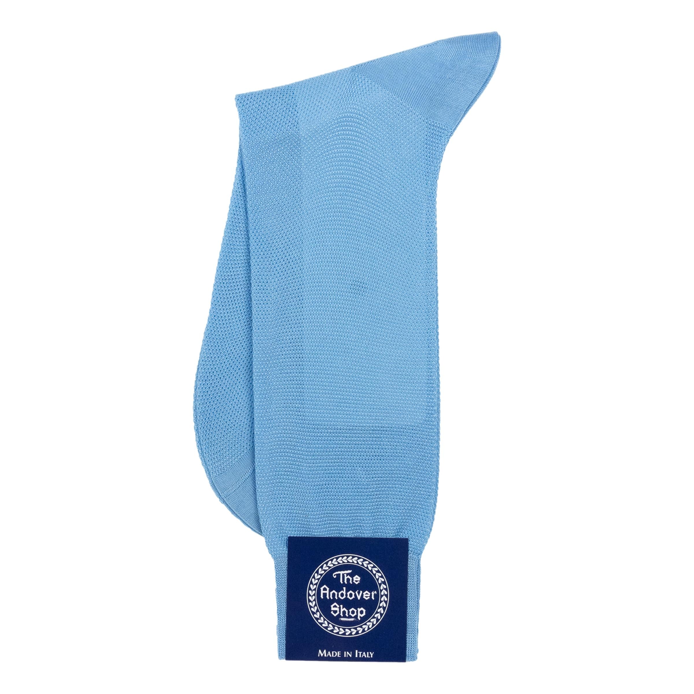 Mid-Calf Cotton Pique Dress Sock - Image 5