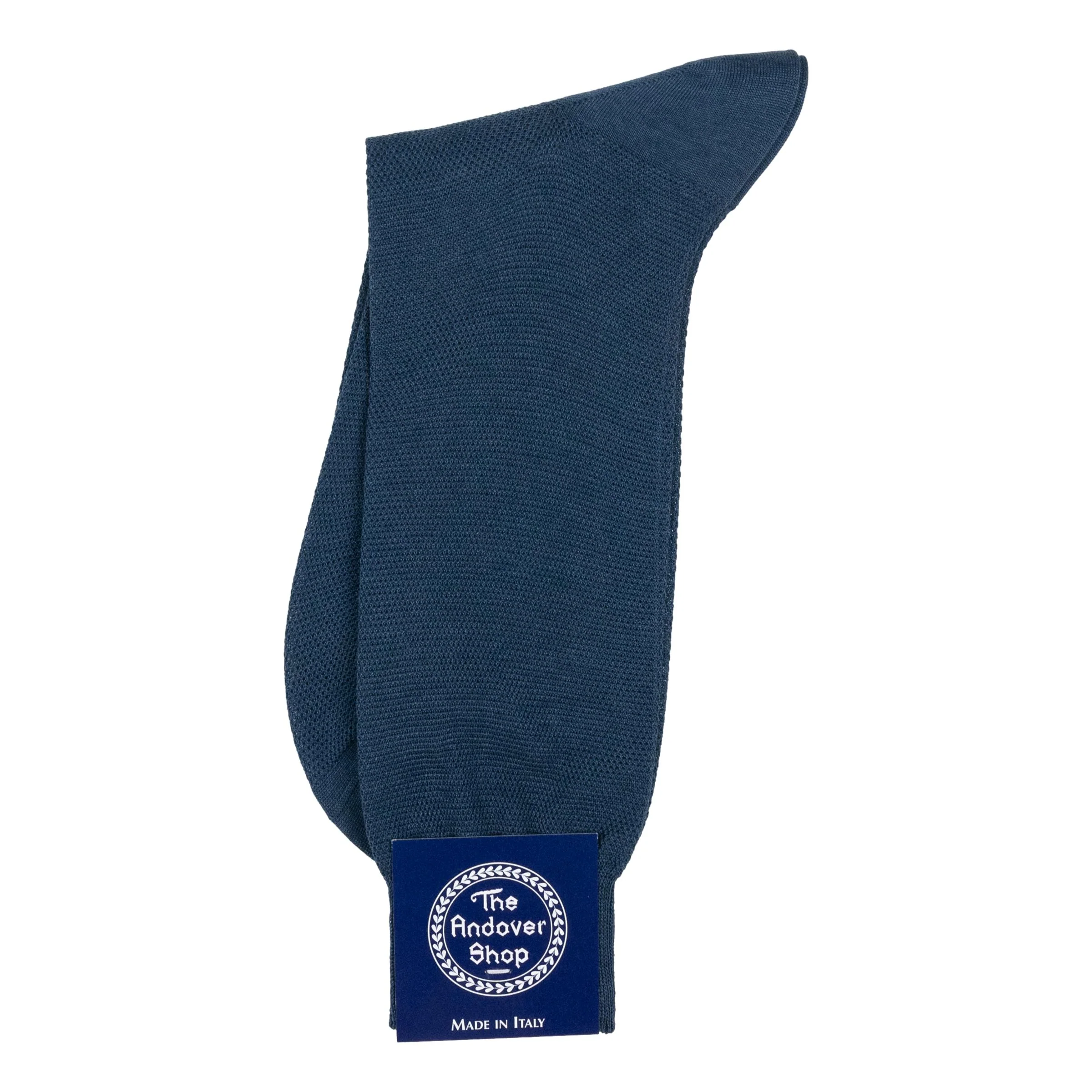 Mid-Calf Cotton Pique Dress Sock - Image 6
