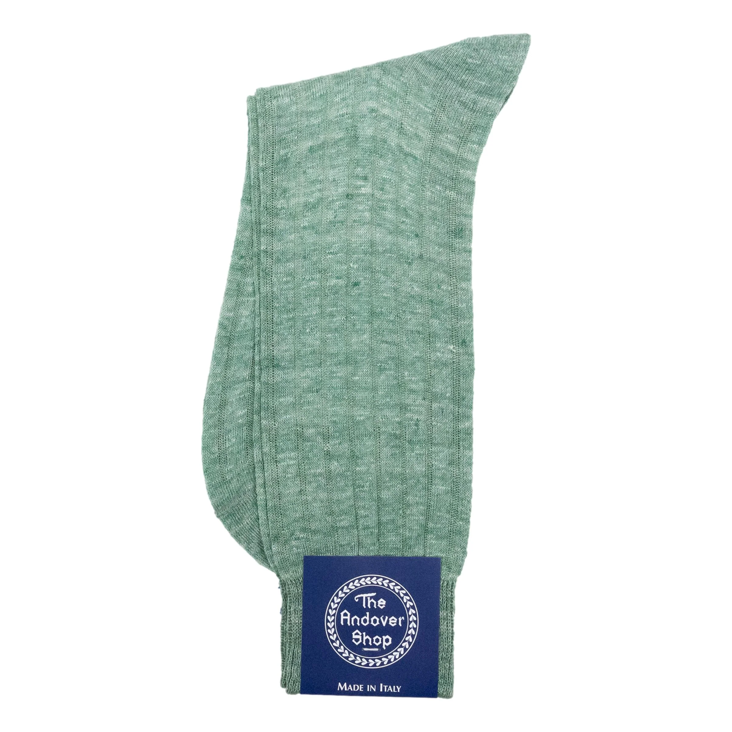 Mid-Calf Marl Linen Dress Sock - Image 5