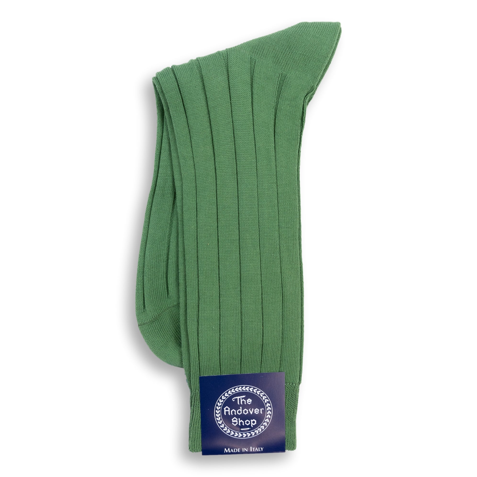 Mid-Calf Ribbed Cotton Dress Sock - Image 15