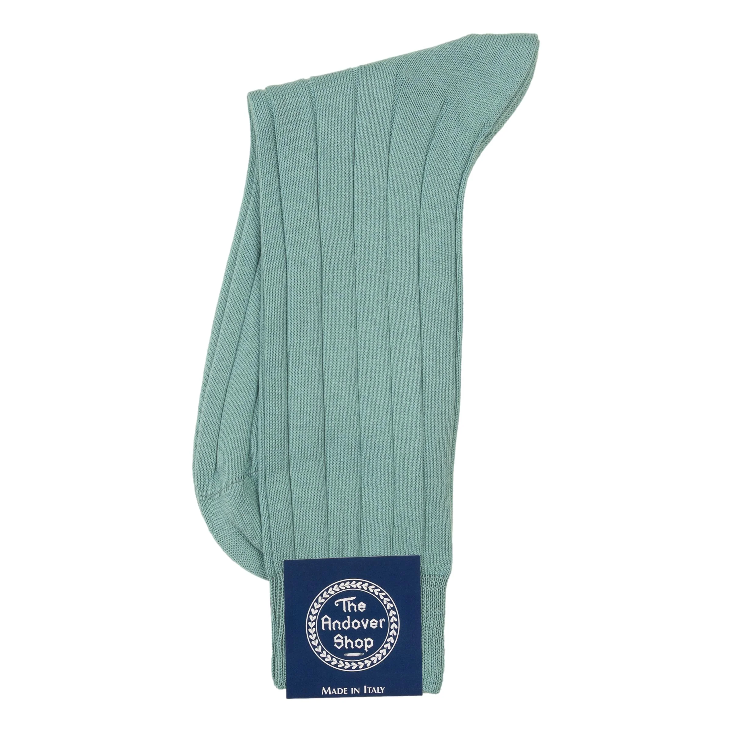 Mid-Calf Ribbed Cotton Dress Sock - Image 2