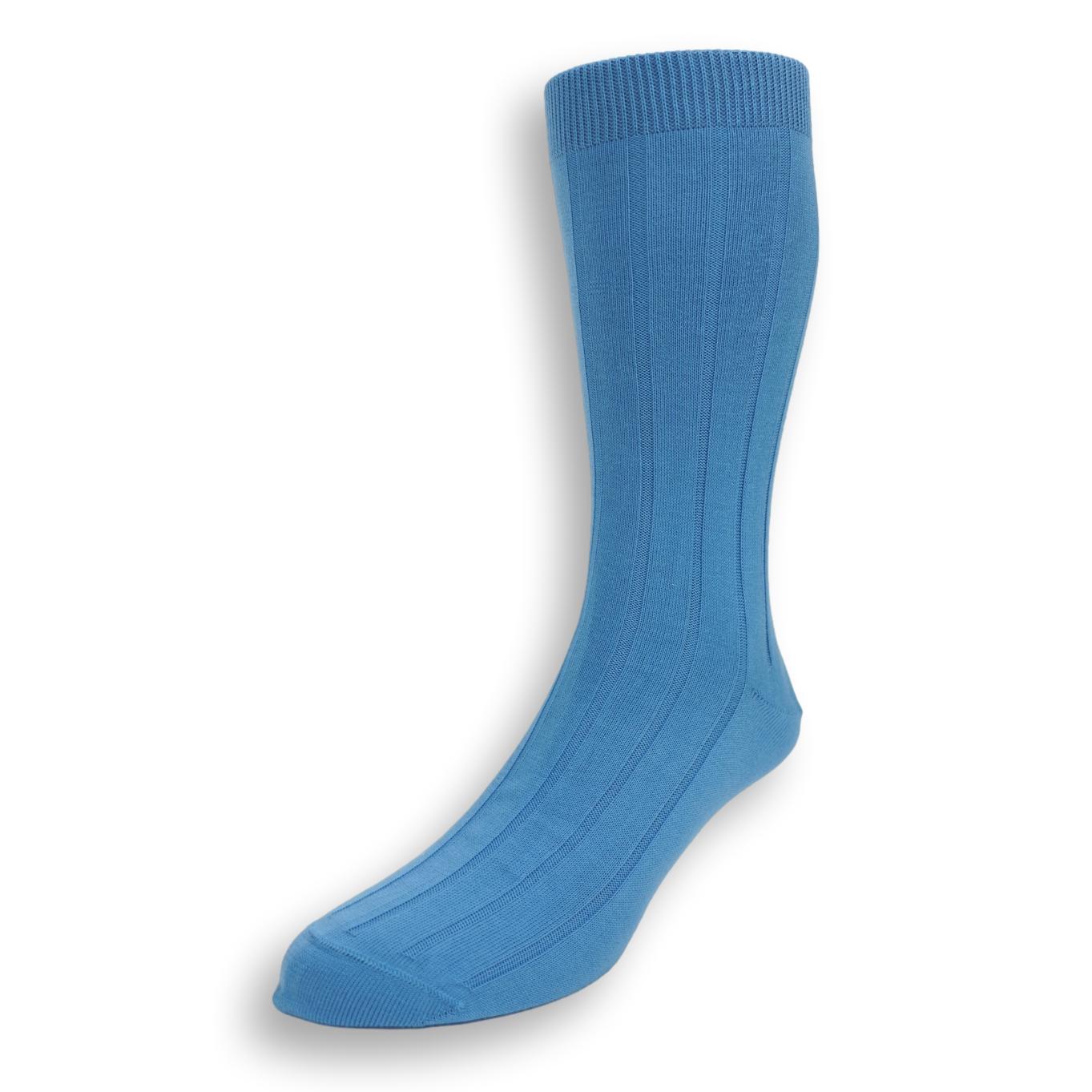 Mid-Calf Ribbed Cotton Dress Sock - Image 3