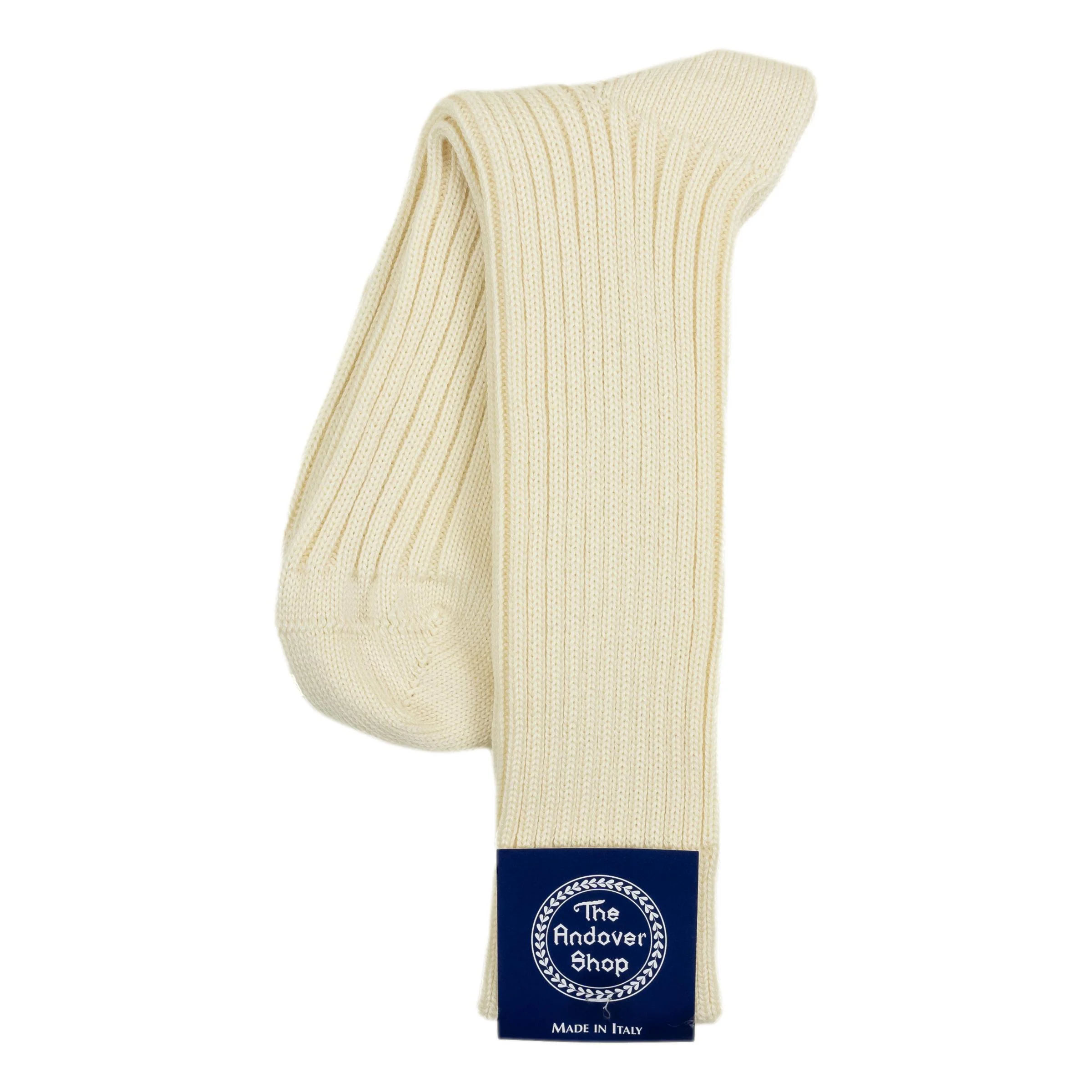 Mid-calf Ribbed Heavy Wool Socks - Image 2