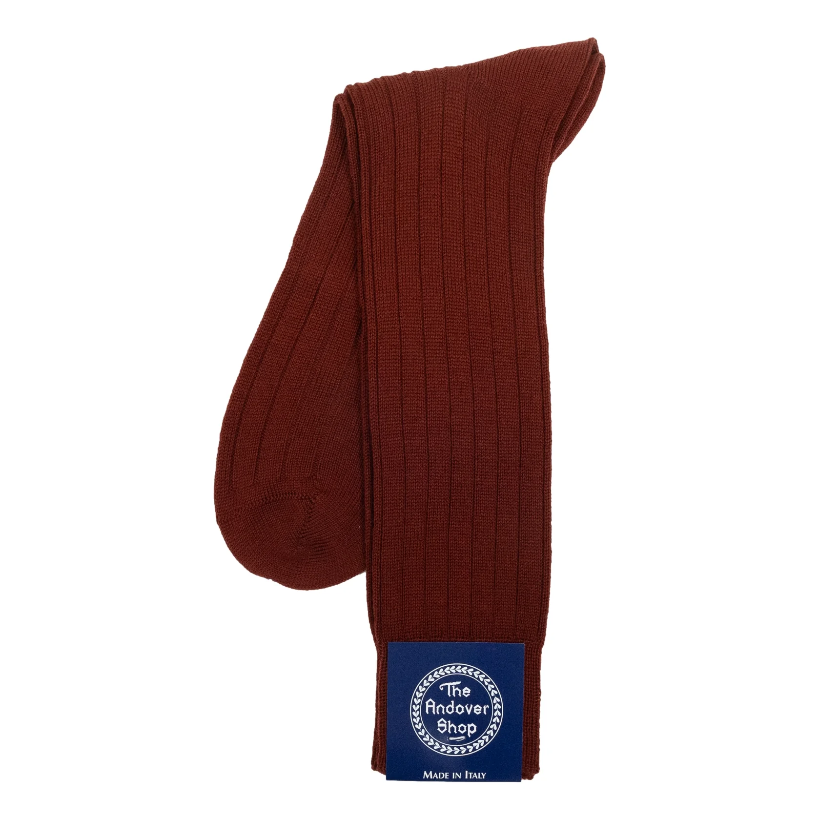 Mid-calf Ribbed Wool Dress Socks - Image 11