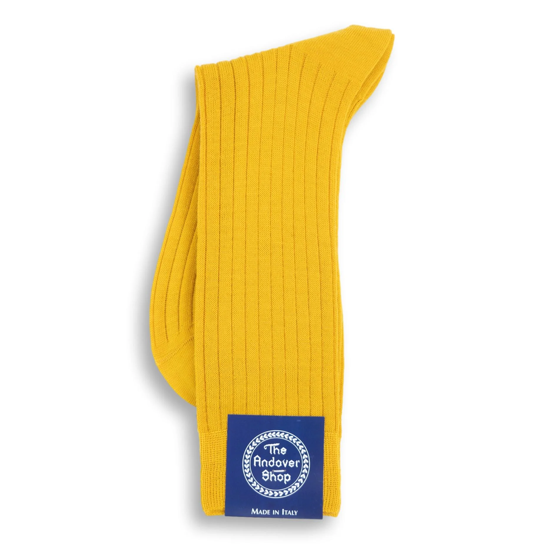 Mid-calf Ribbed Wool Dress Socks - Image 3