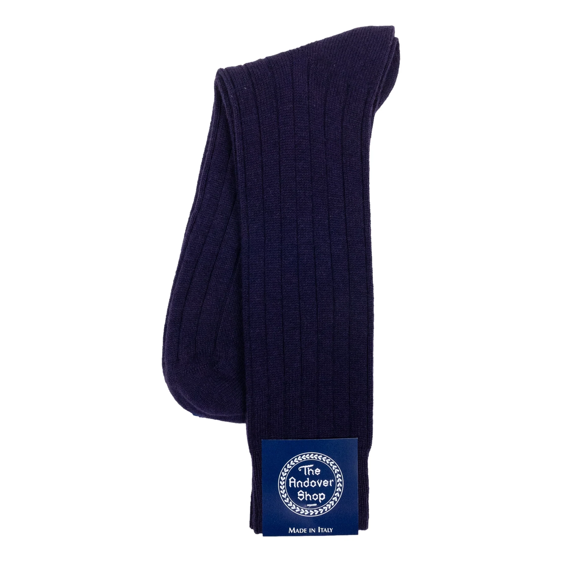Mid-calf Ribbed Wool Dress Socks - Image 9